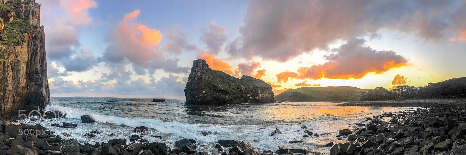 Apple iPhone 7 sample photo. Wild coast sunset photography