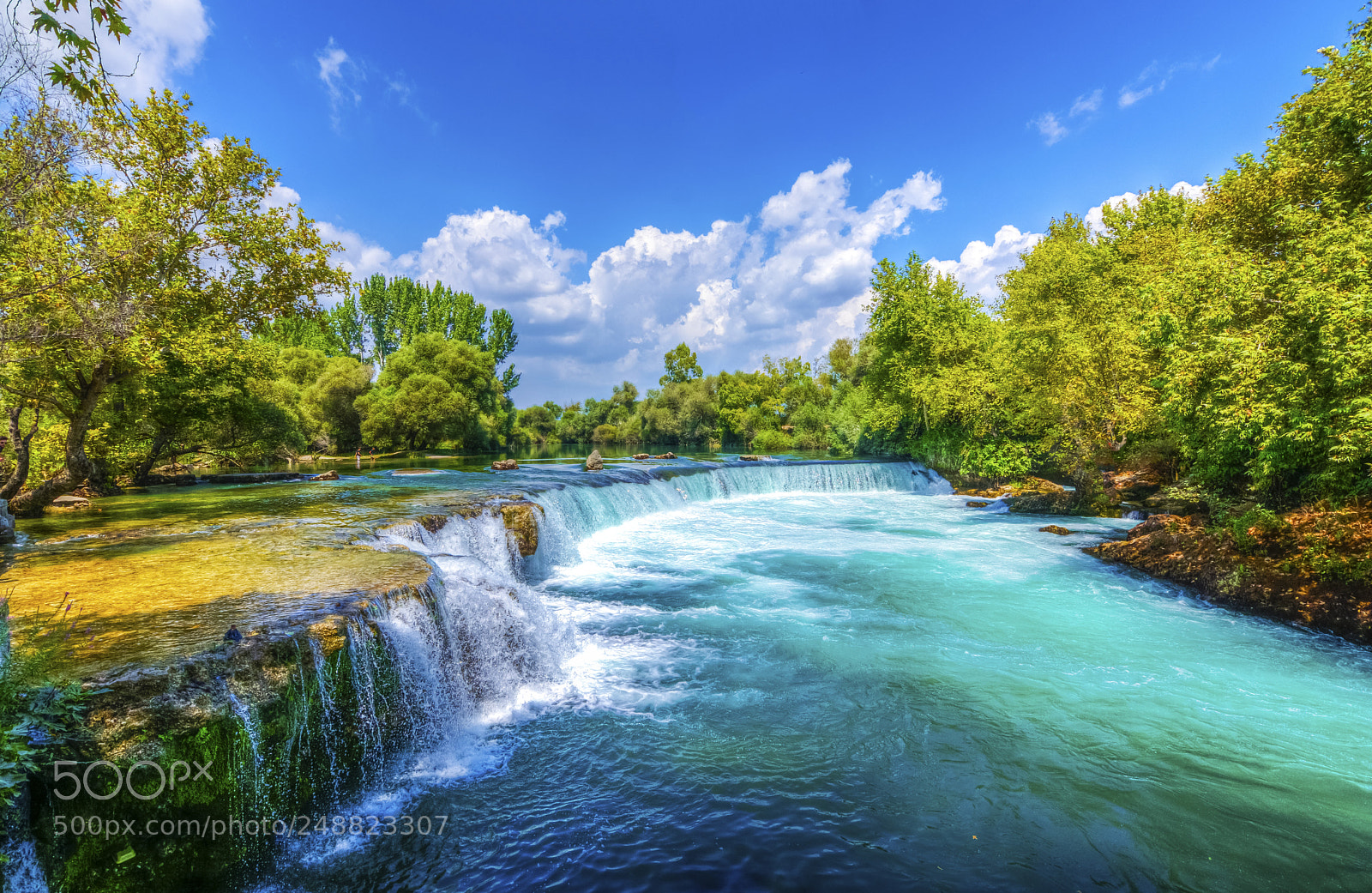 Nikon D7100 sample photo. Manavgat waterfall photography