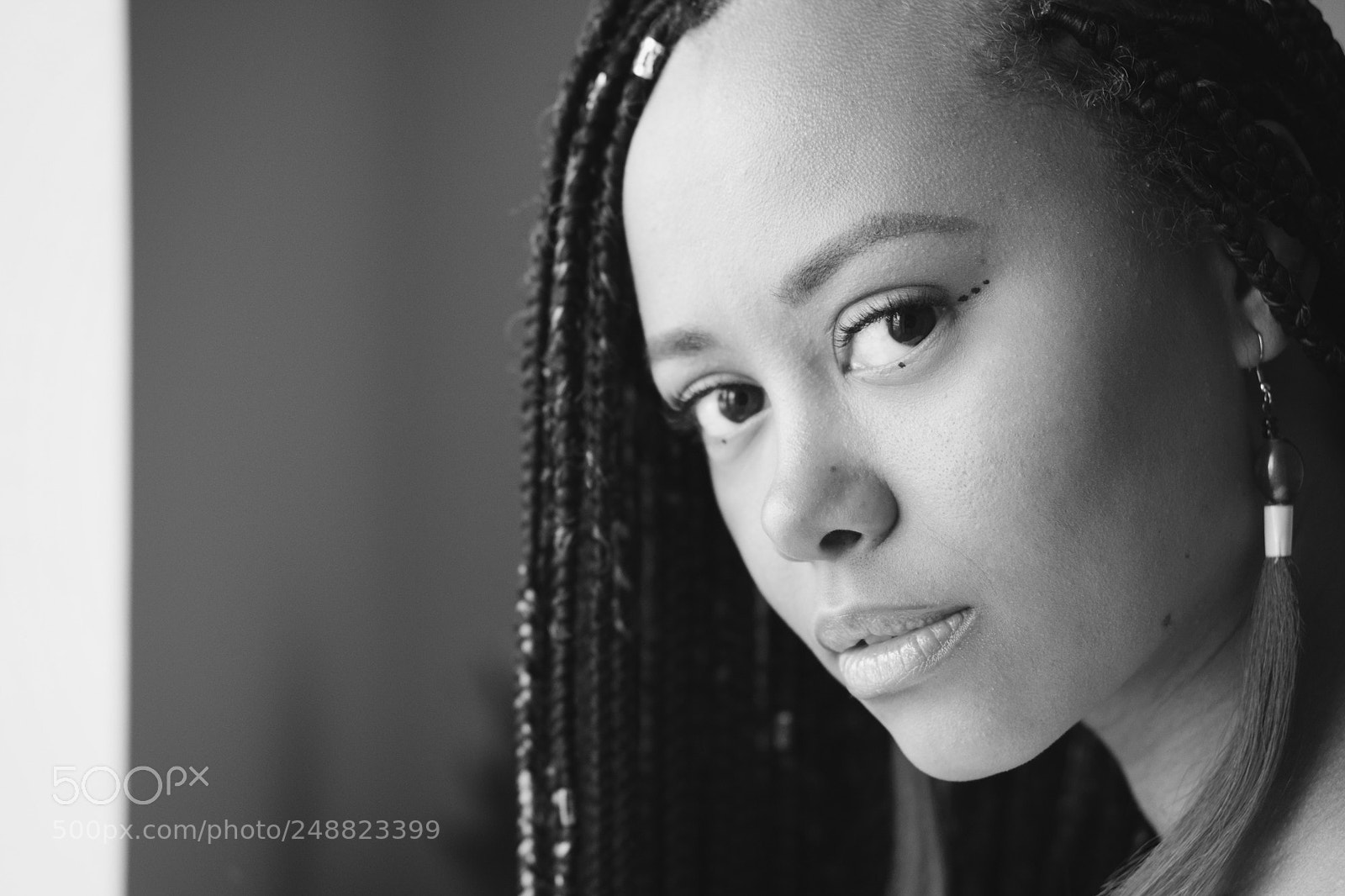 Sony a6300 sample photo. Braids photography