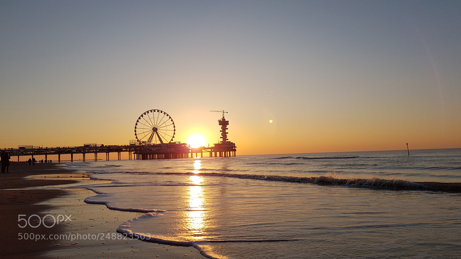 Samsung Galaxy S7 sample photo. Nord sea sunset photography