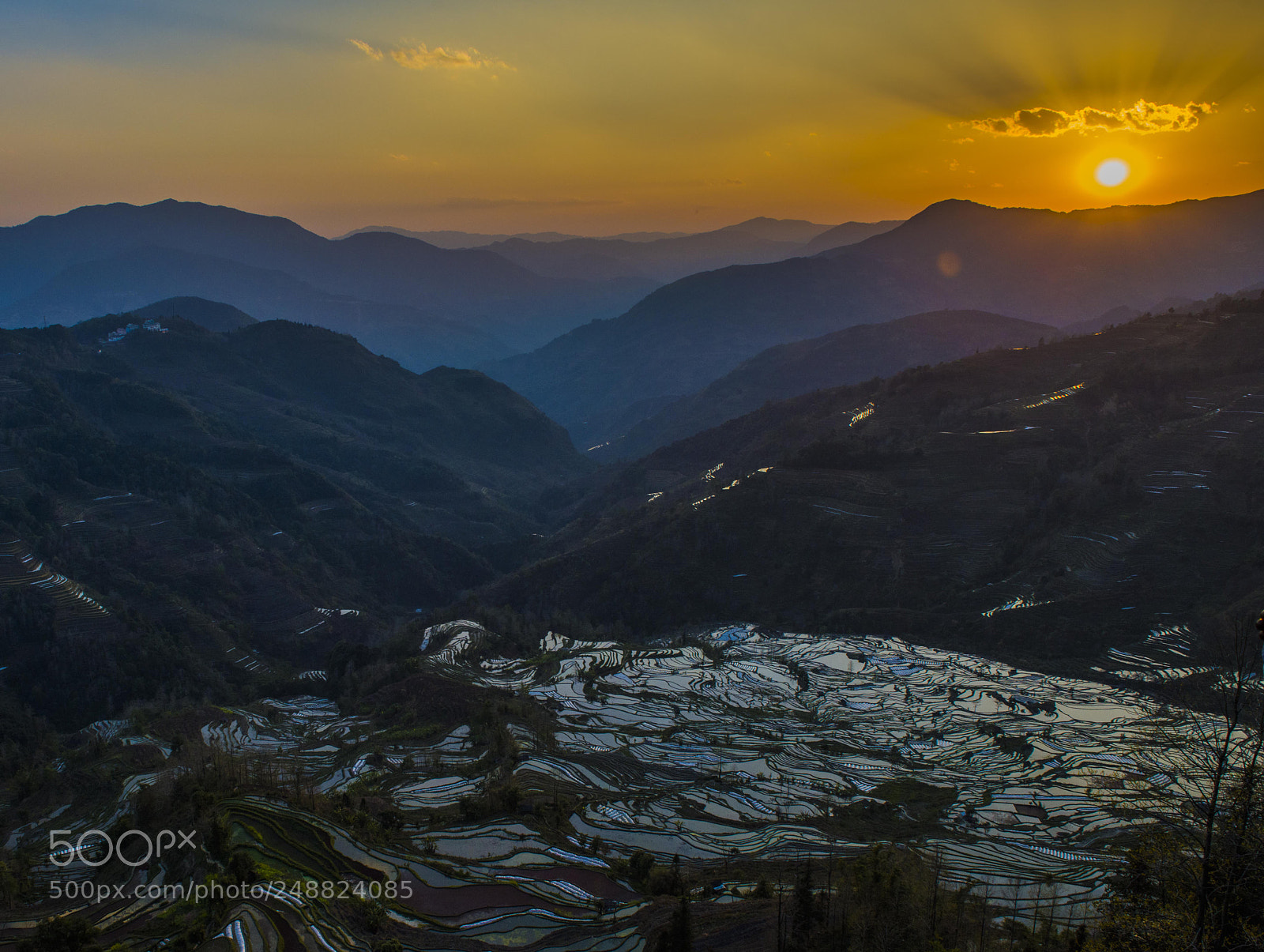 Nikon D810 sample photo. Yuanyang hani's terraced field photography