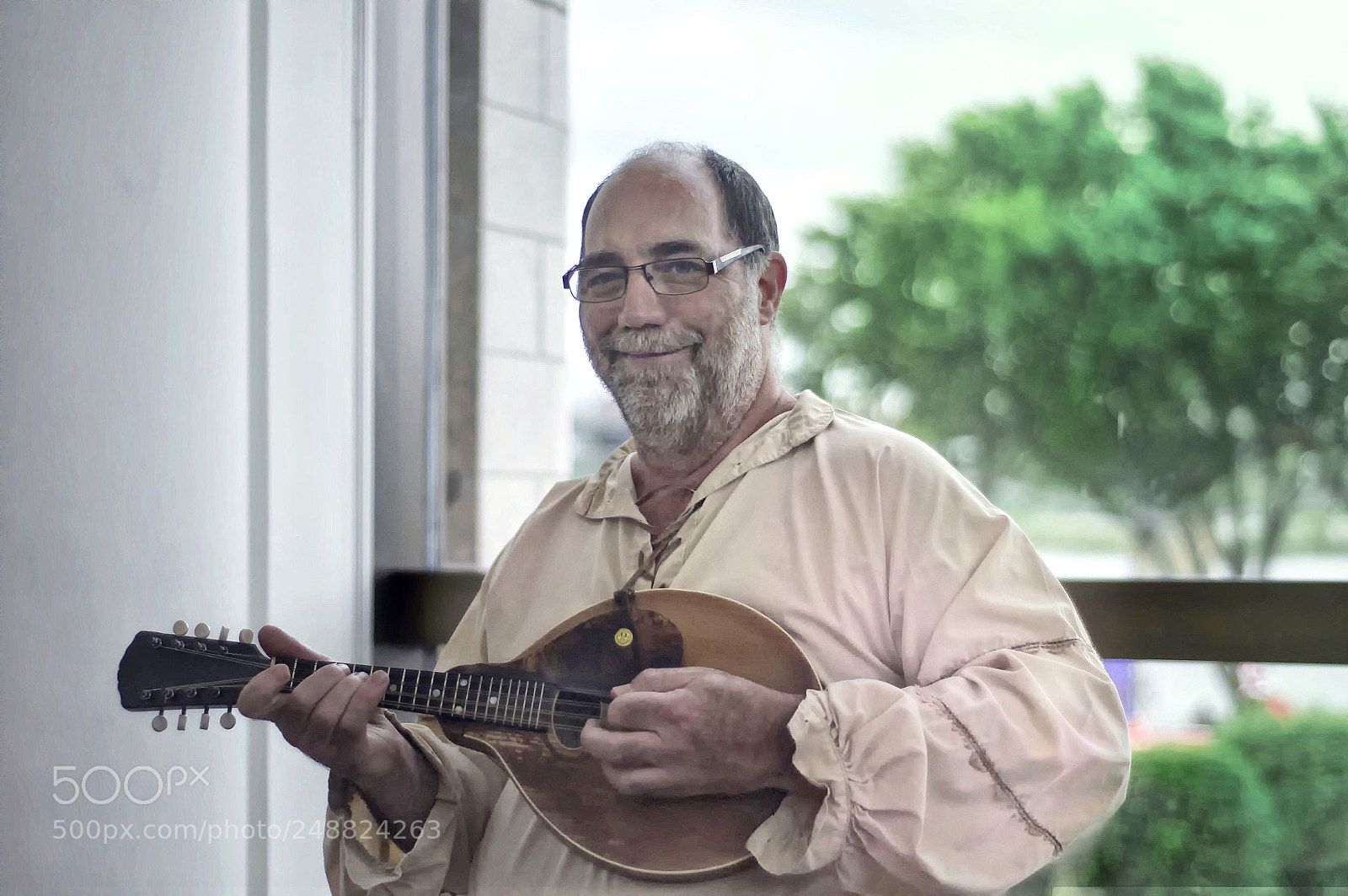 Nikon D300 sample photo. The musician photography