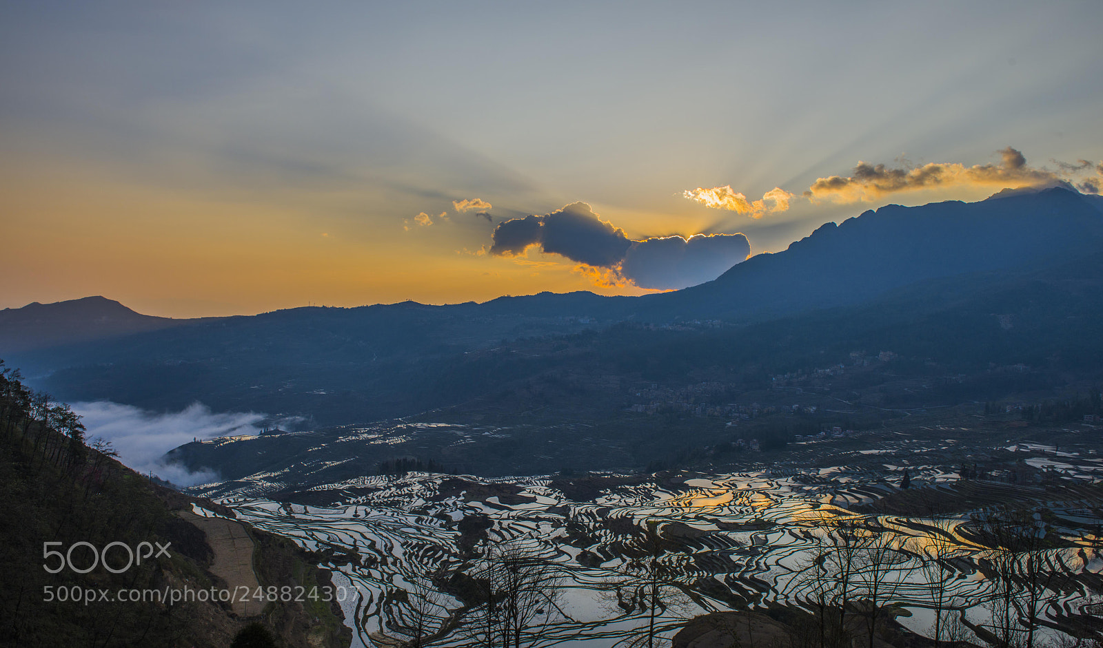 Nikon D810 sample photo. Yuanyang hani's terraced field photography