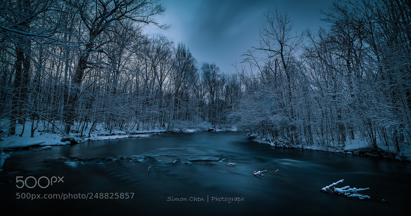 Nikon D810 sample photo. Stream in spring photography