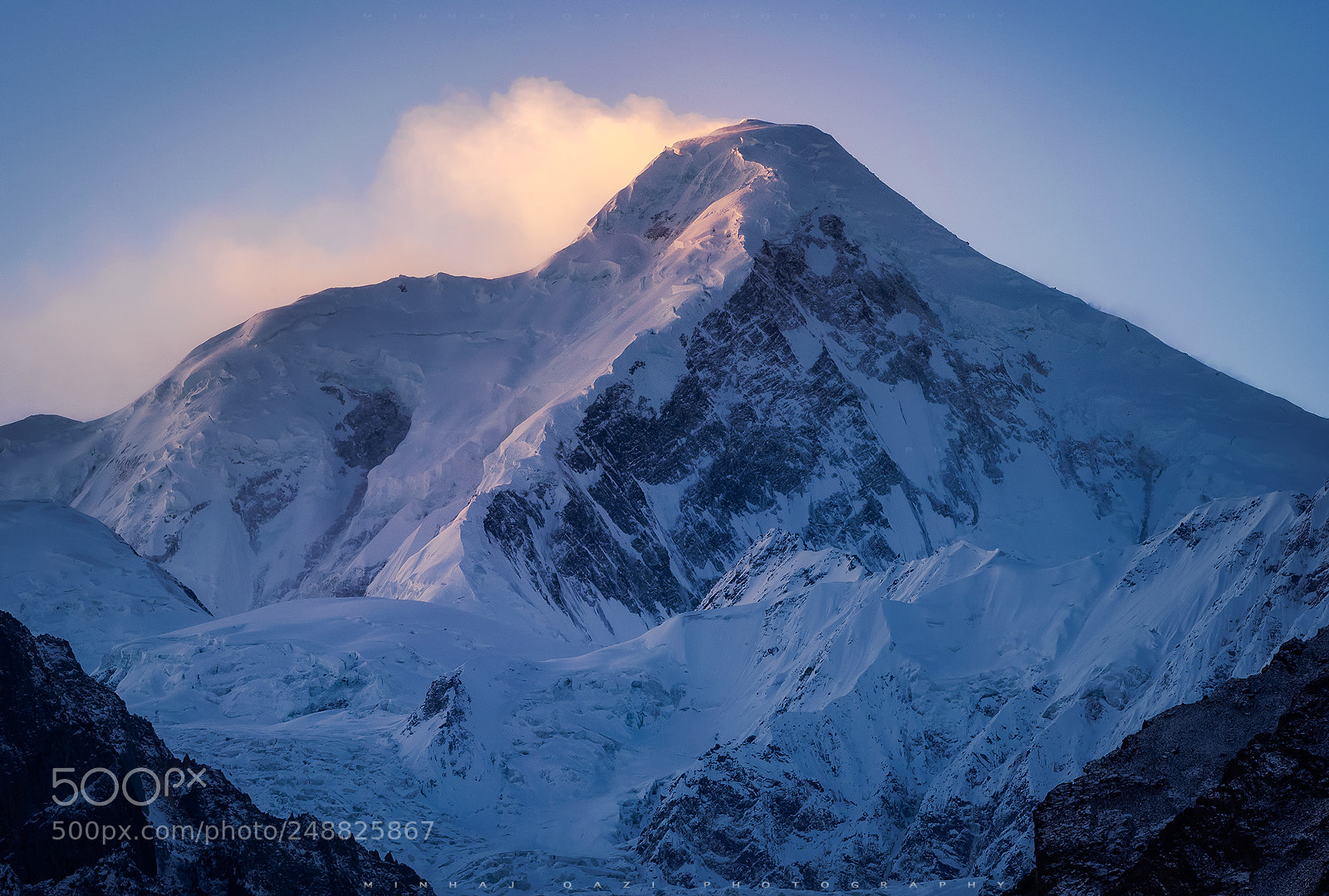 Canon EOS-1D X sample photo. Diran peak (7266m) photography