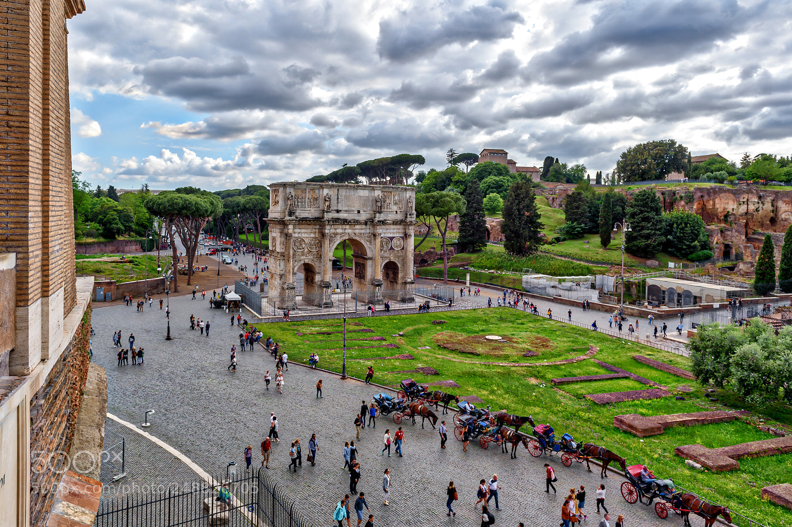 Nikon D4S sample photo. View from colosseum rome ! photography