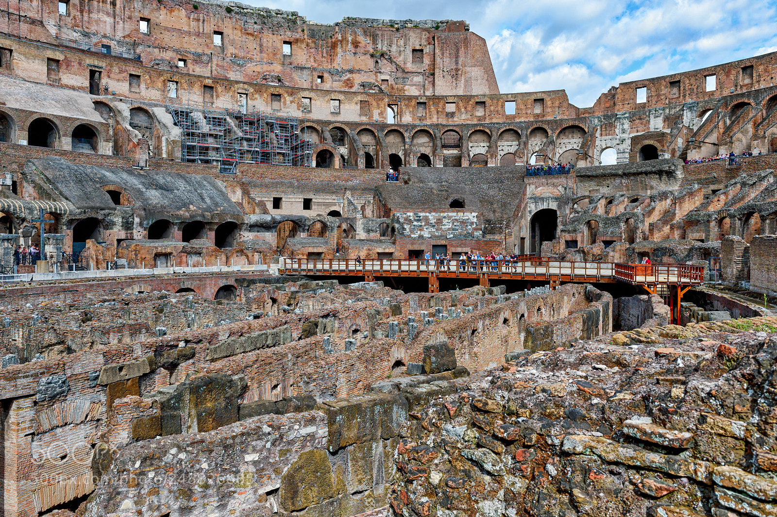 Nikon D4S sample photo. Inside colosseum rome italy ! photography