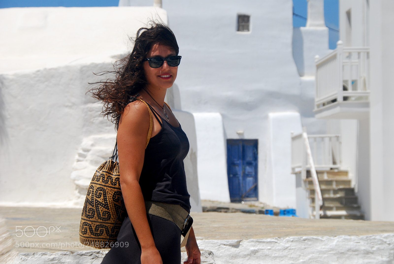 Nikon D60 sample photo. L at mykonos photography