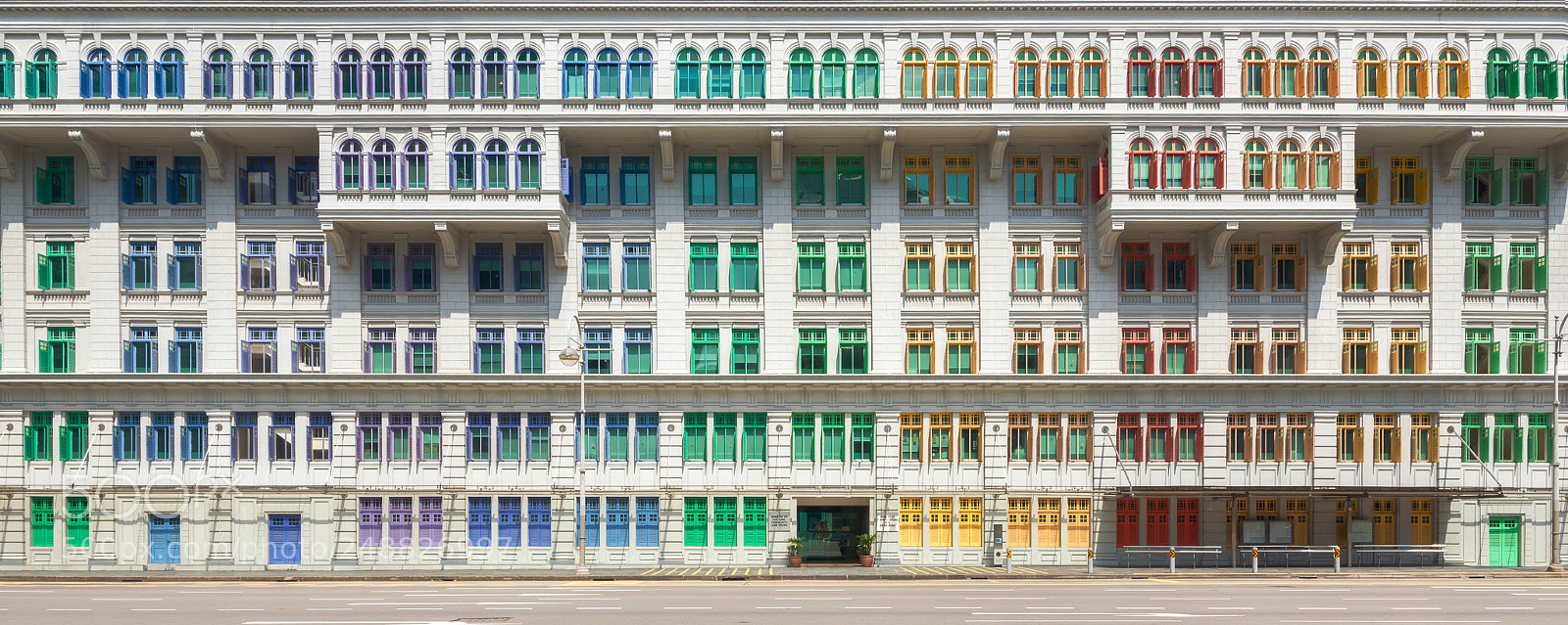Nikon D610 sample photo. Colorful old hill street photography