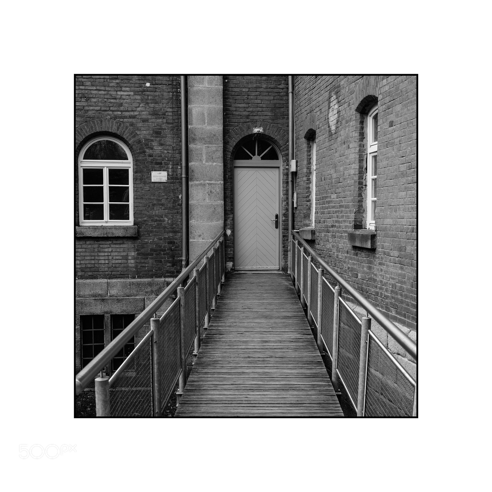 Nikon D800 sample photo. The back door photography