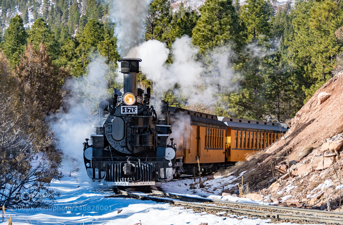 Nikon D500 sample photo. Durango-silverton railroad landscapes photography