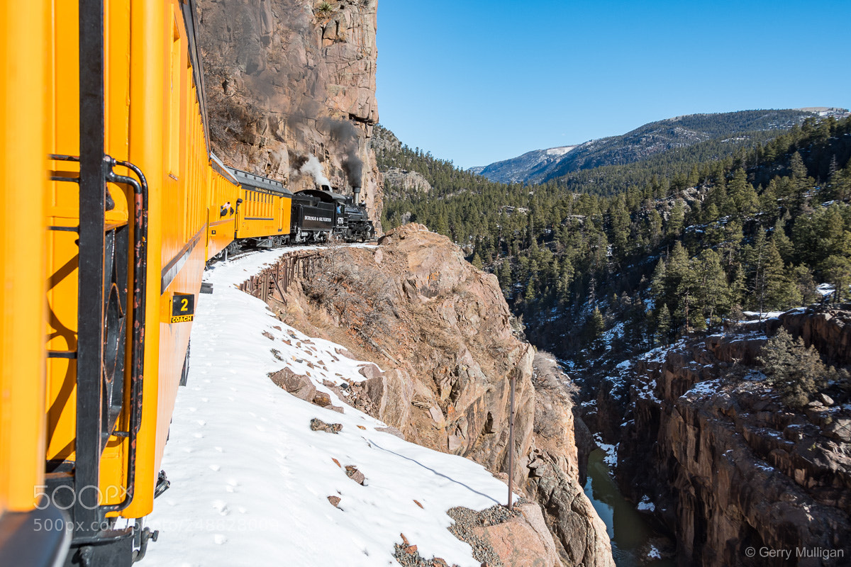 Nikon D500 sample photo. Durango-silverton railroad landscapes photography