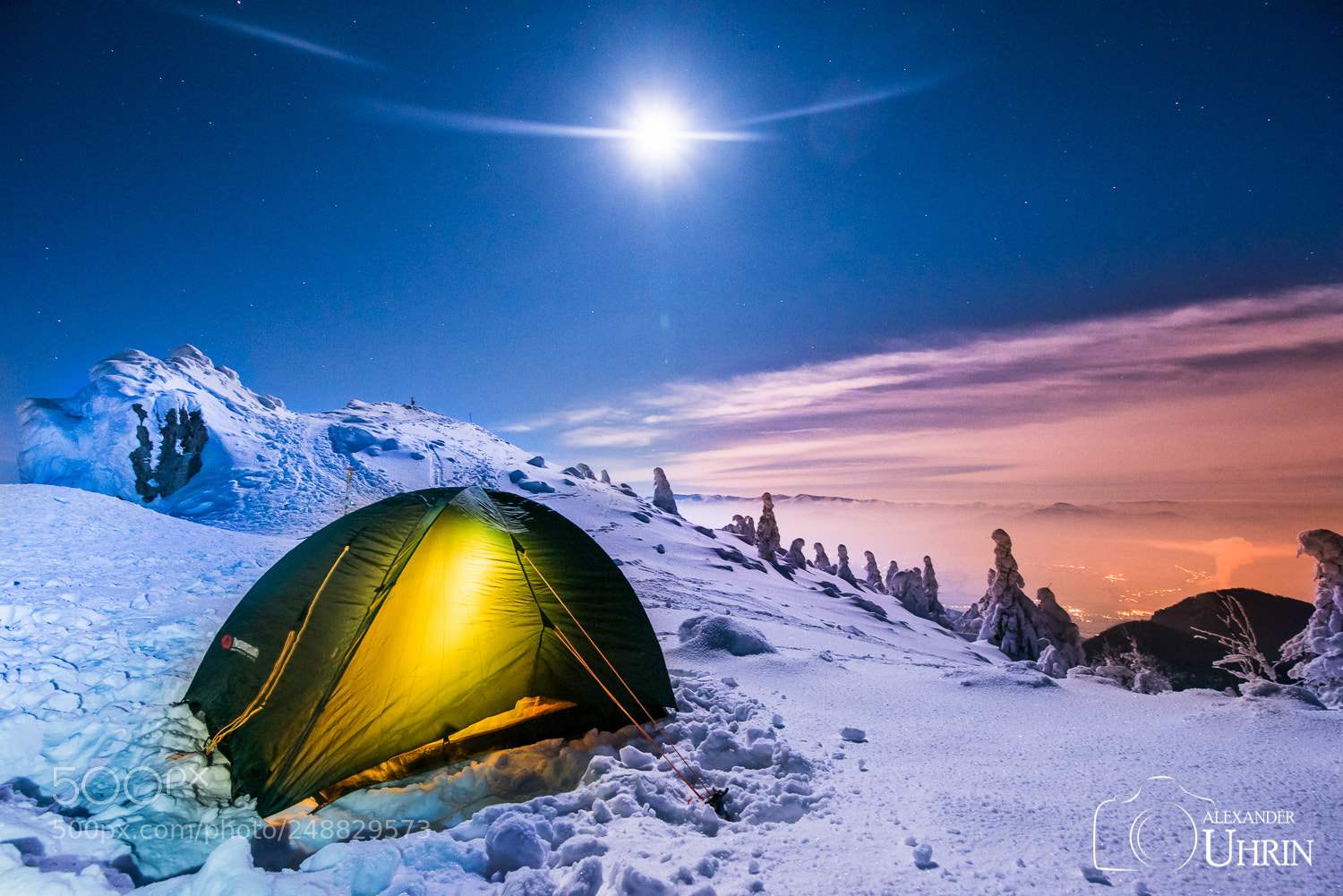 Nikon D810 sample photo. Cold night on the photography