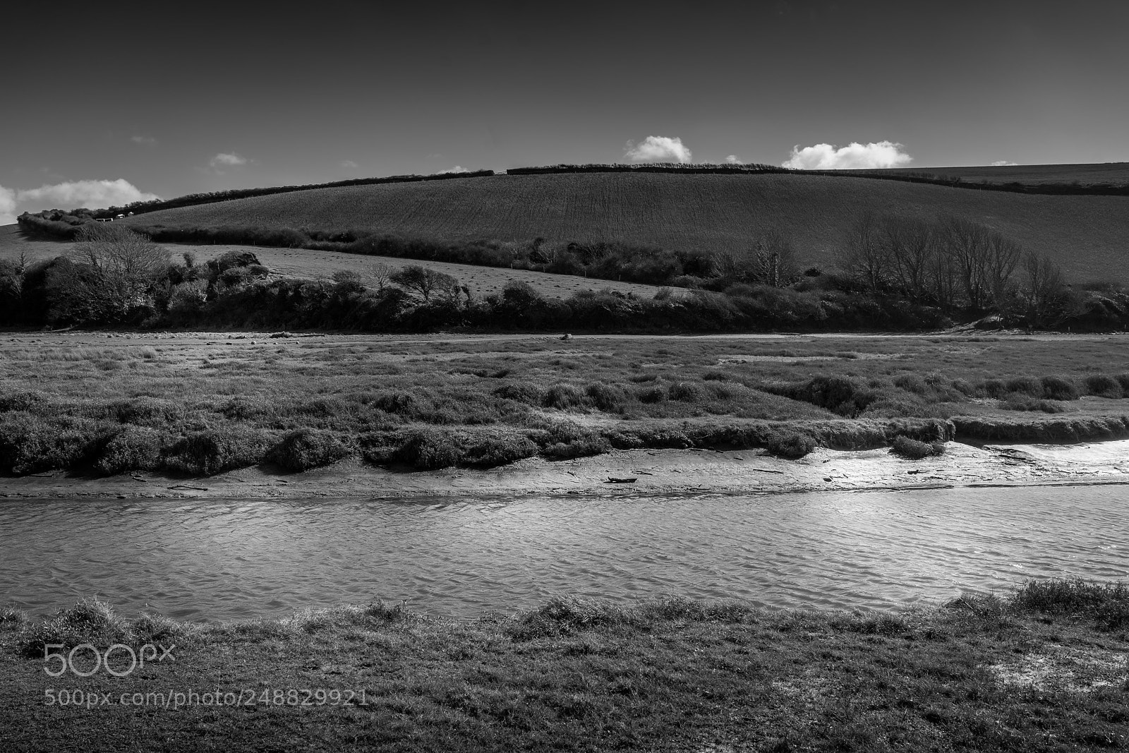 Sony a7R II sample photo. Black and white landscape photography