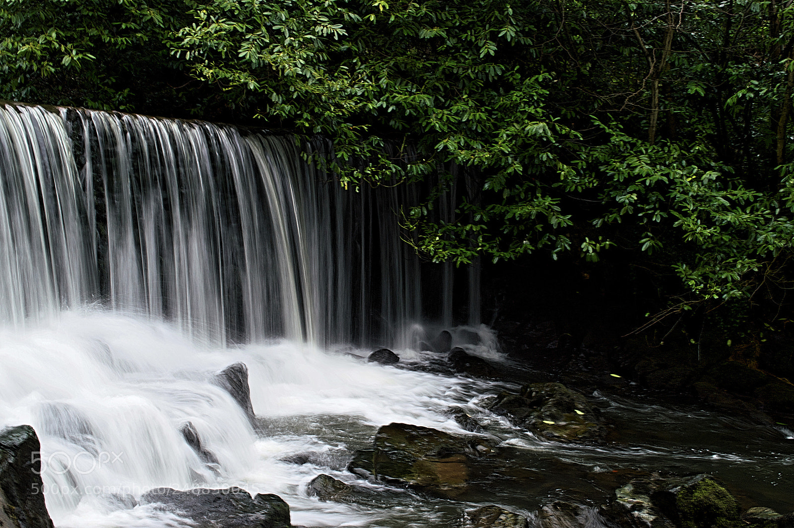Nikon D3200 sample photo. Crumlin glen waterfall photography