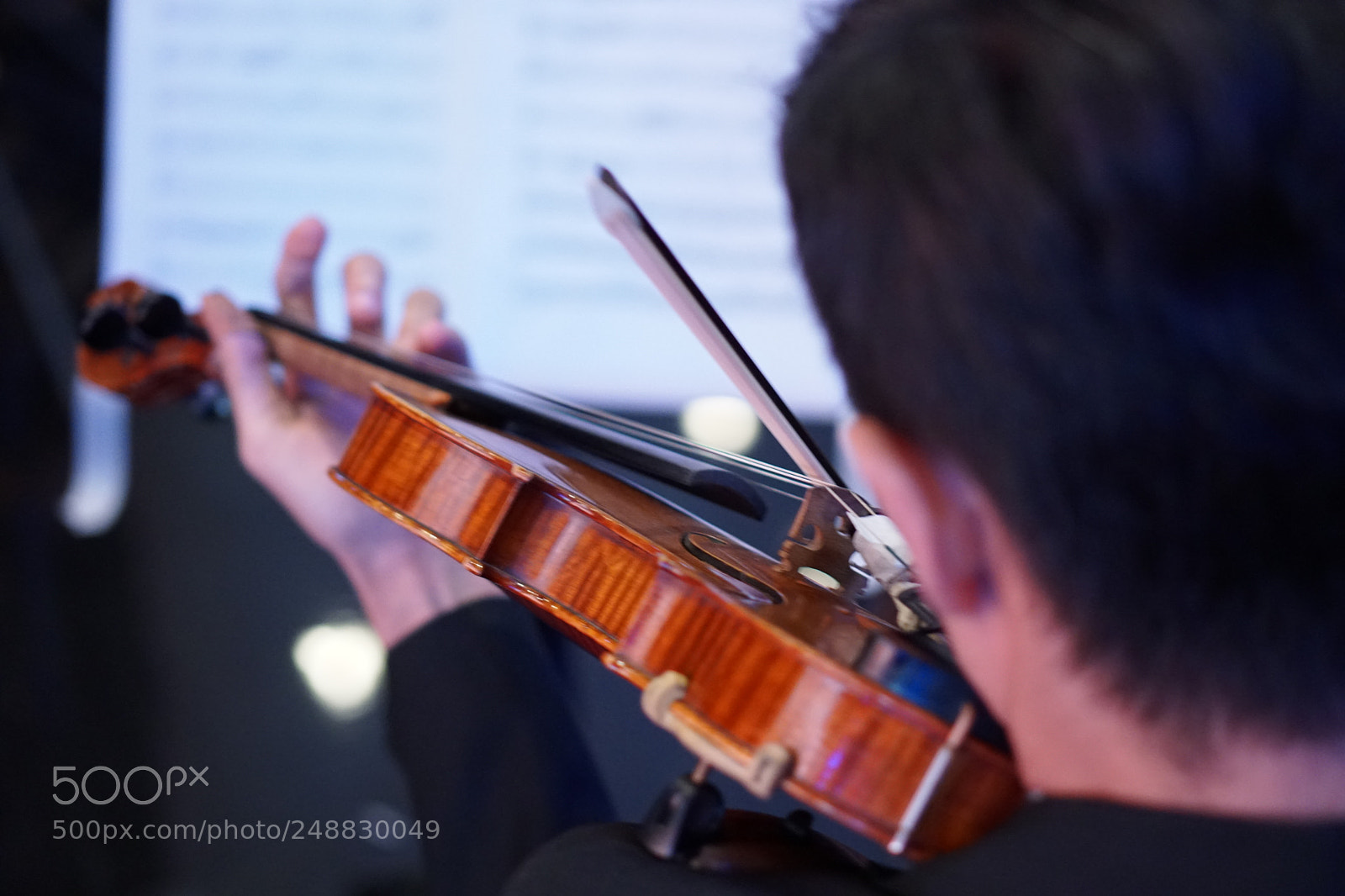 Sony a6300 sample photo. Playing music photography
