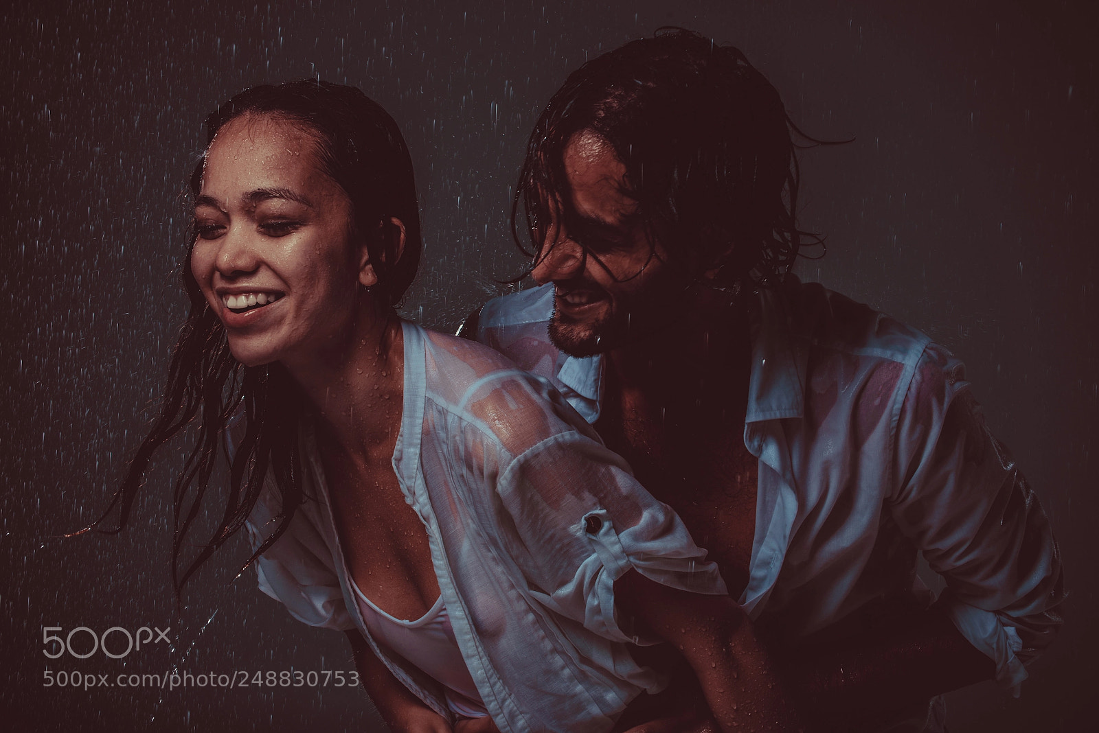 Nikon D610 sample photo. Couple sharing romantic moments photography