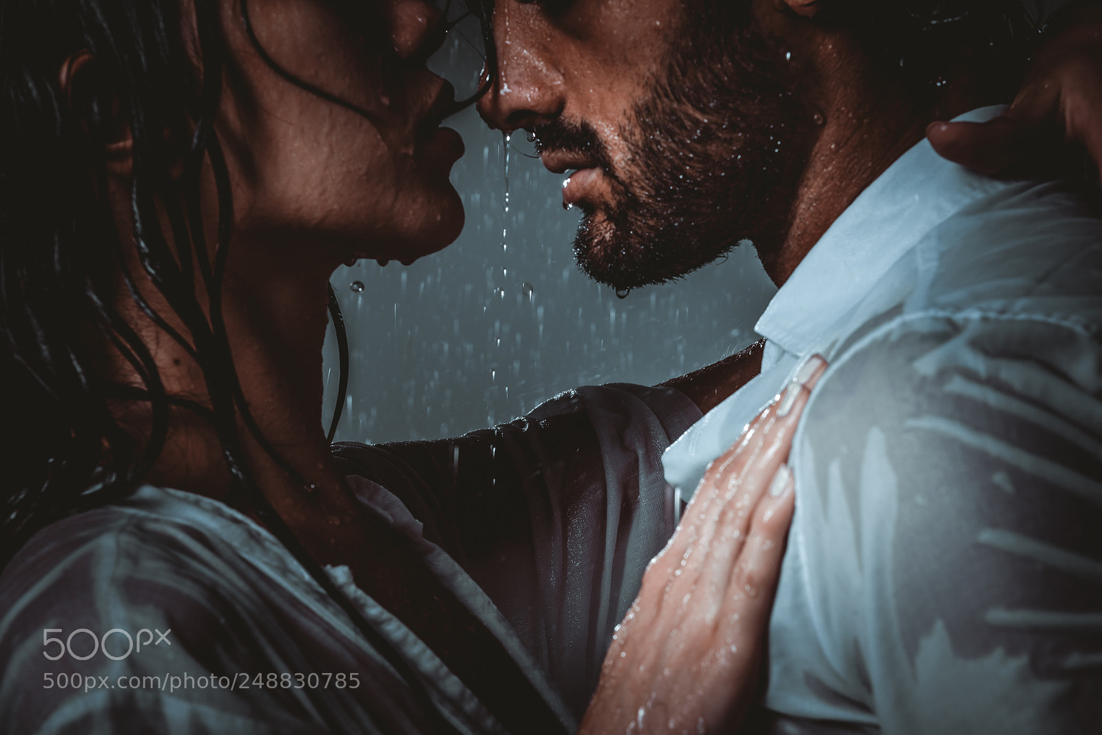 Nikon D610 sample photo. Couple sharing romantic moments photography