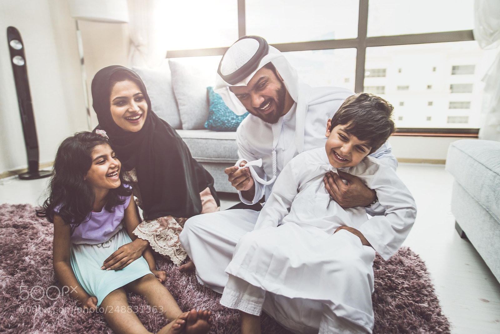 Nikon D610 sample photo. Arabic happy family lifestyle photography