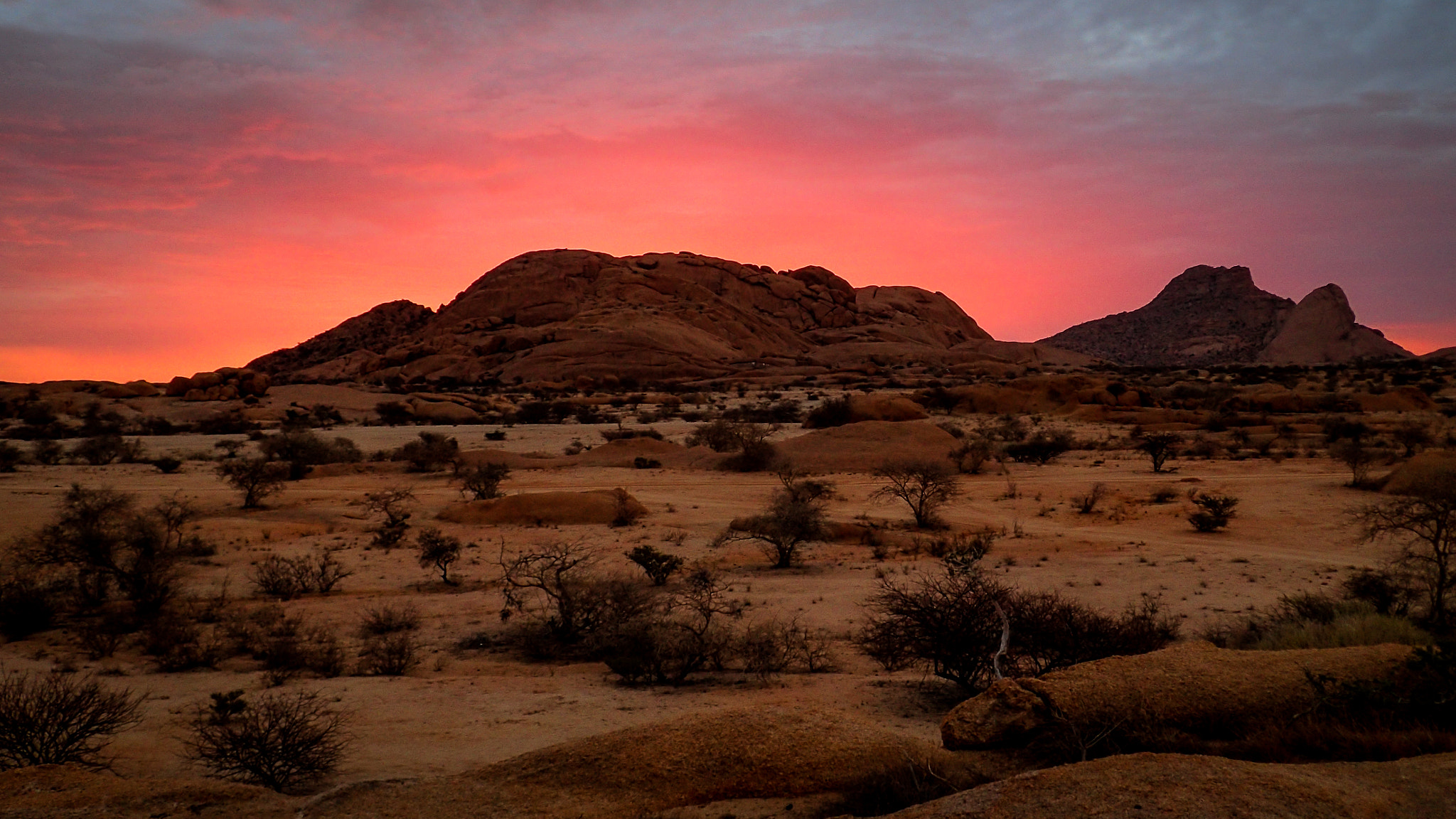 Olympus TG-3 sample photo. Beautiful sunset,spitzkoppe,namibia photography