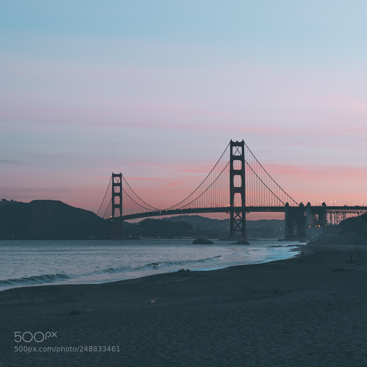 Nikon Df sample photo. Baker beach... photography
