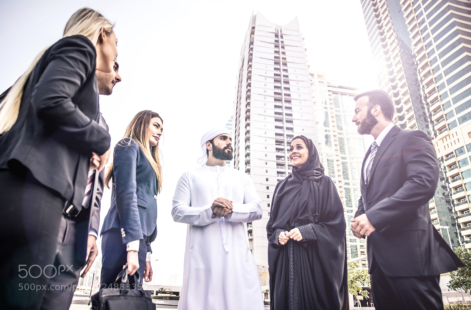 Nikon D610 sample photo. Arabic and western business photography