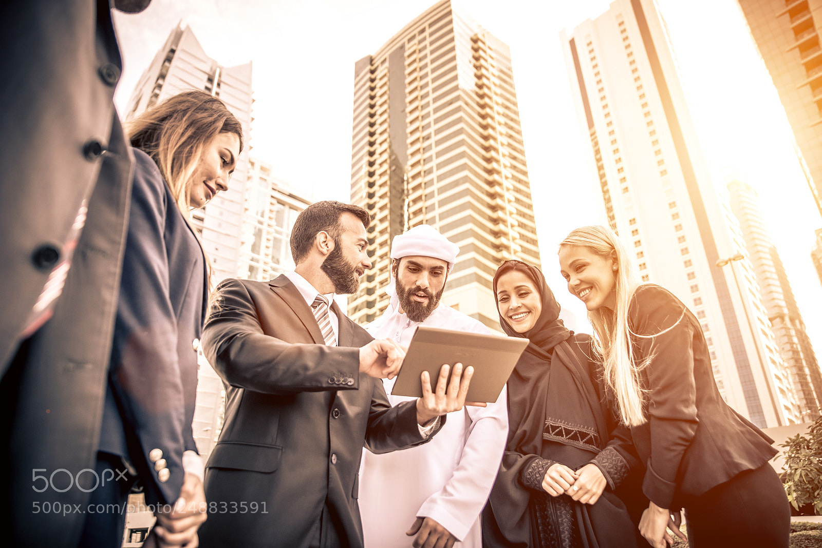 Nikon D610 sample photo. Arabic and western business photography