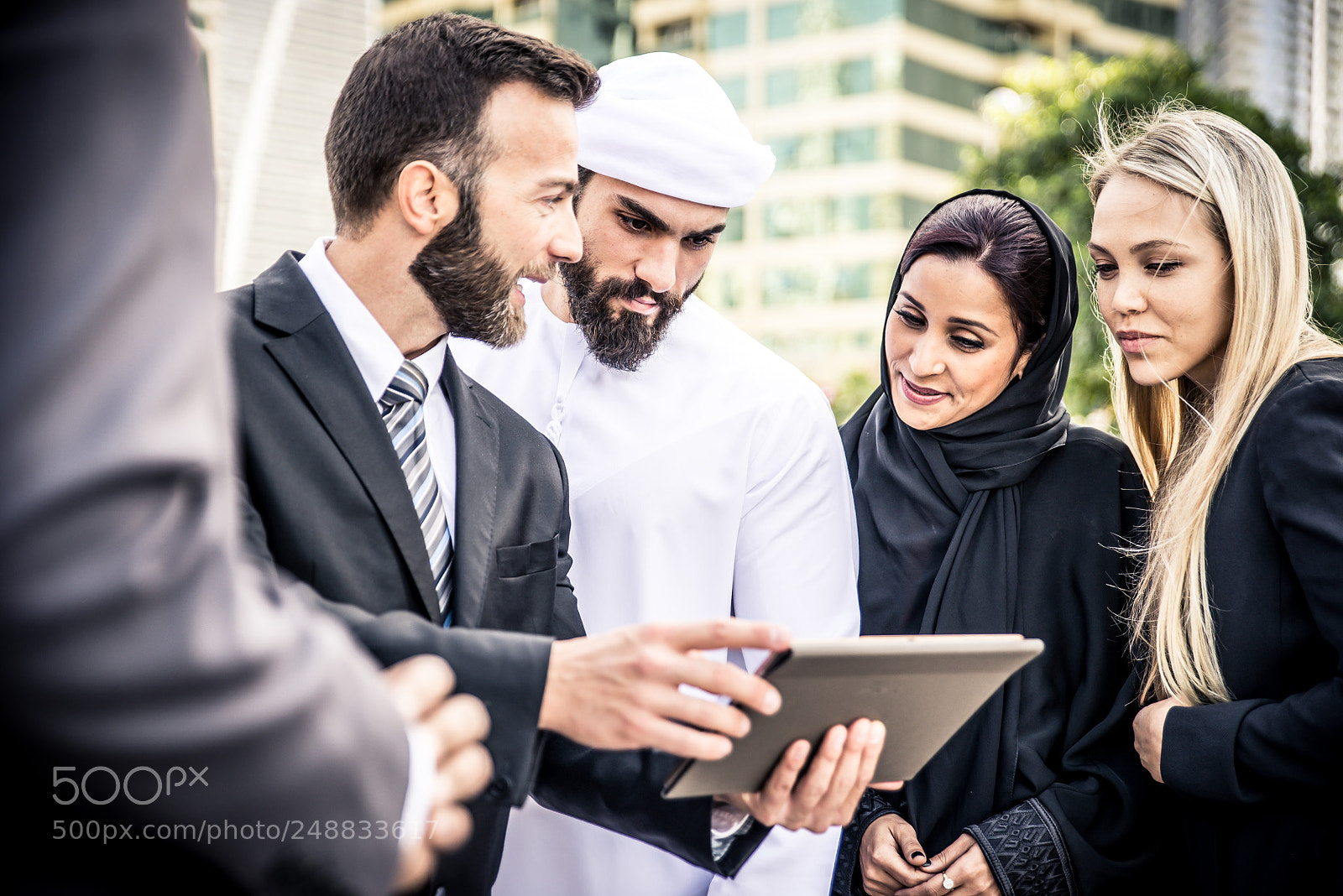 Nikon D610 sample photo. Arabic and western business photography