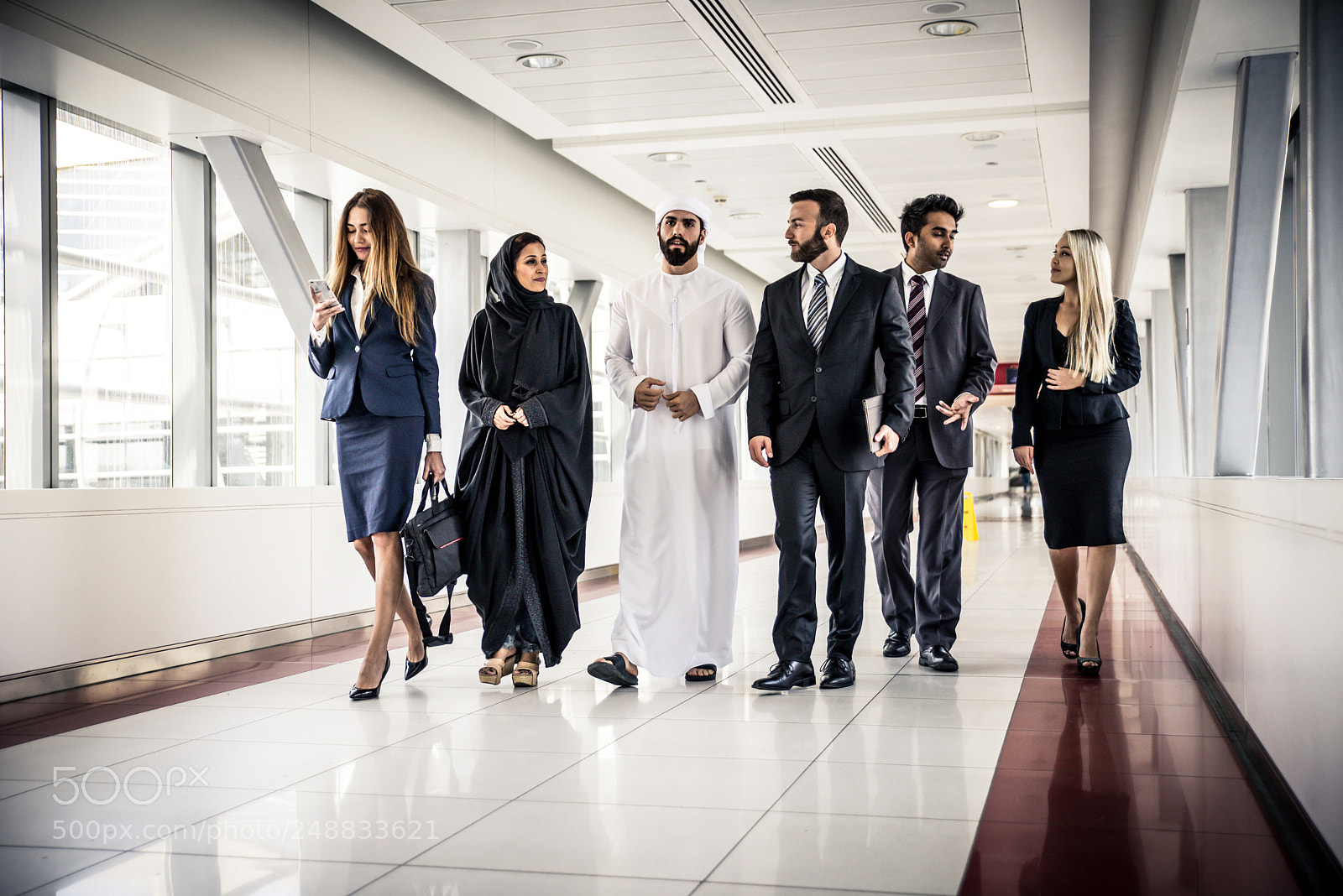 Nikon D610 sample photo. Arabic and western business photography