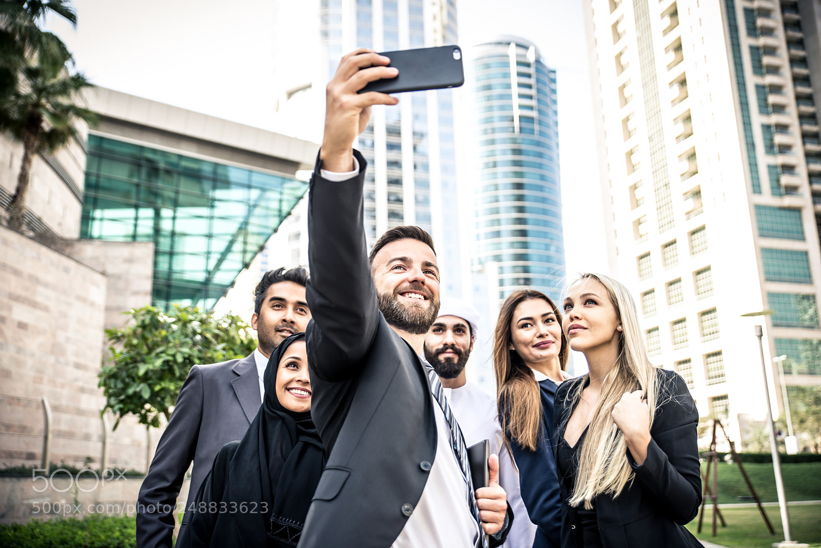 Nikon D610 sample photo. Arabic and western business photography