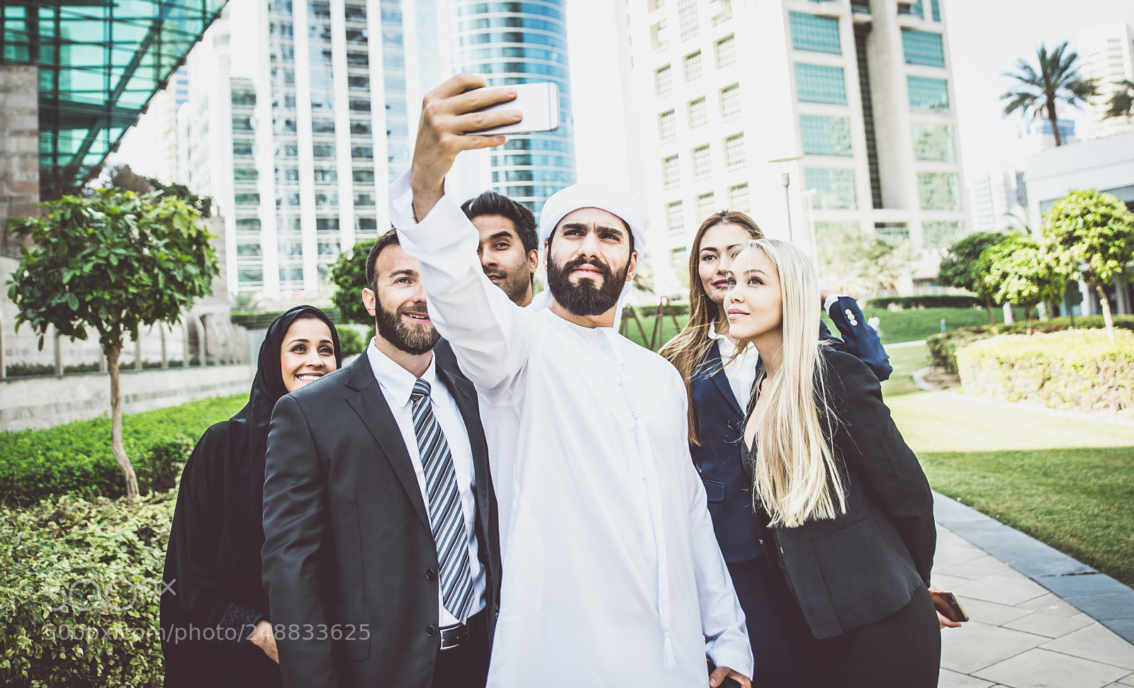Nikon D610 sample photo. Arabic and western business photography