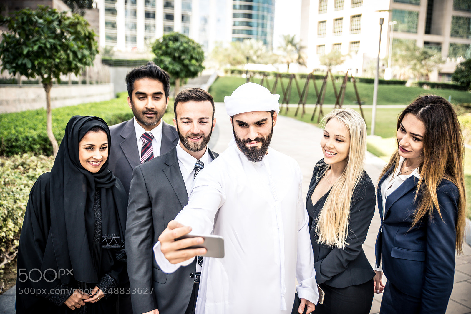 Nikon D610 sample photo. Arabic and western business photography