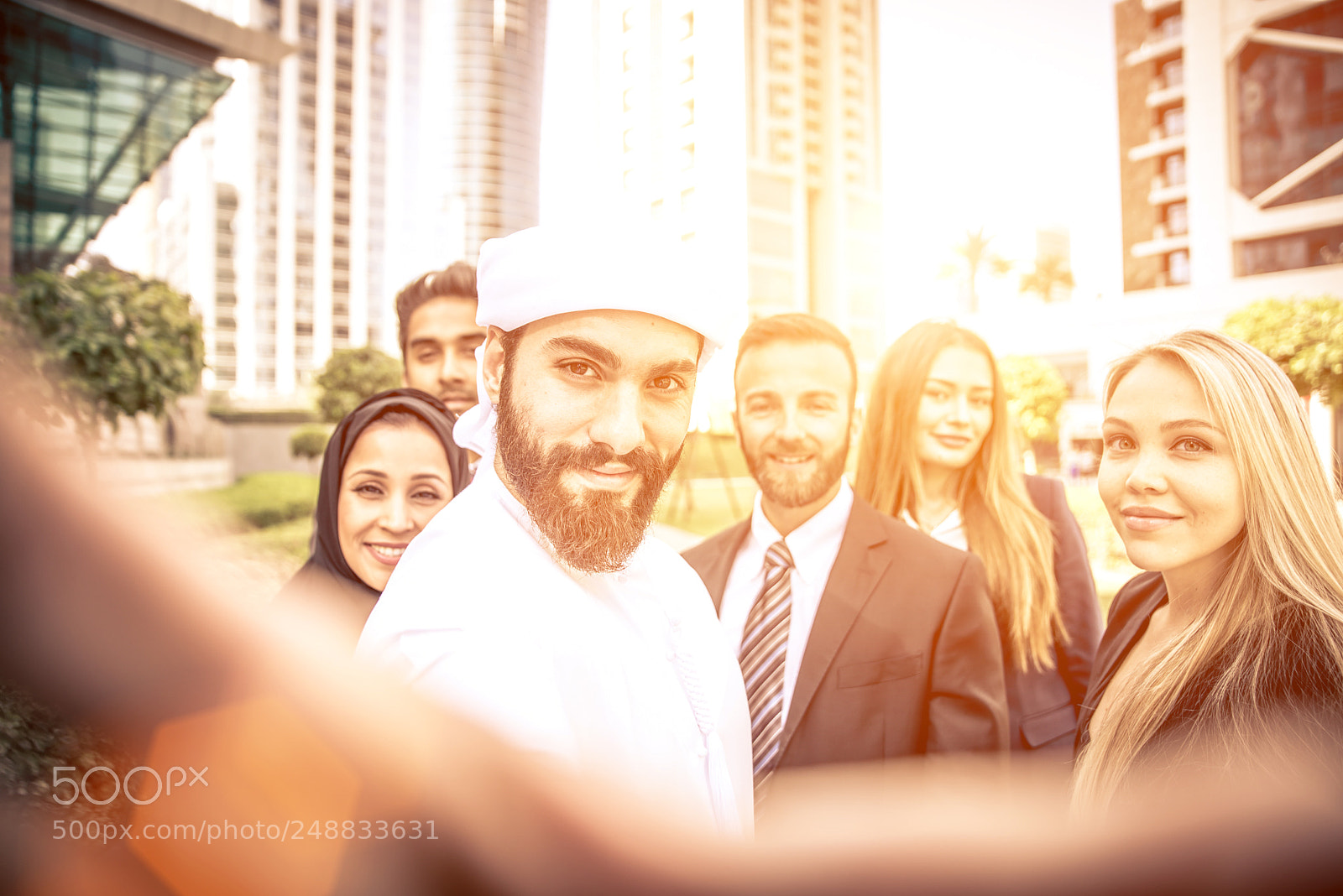 Nikon D610 sample photo. Arabic and western business photography