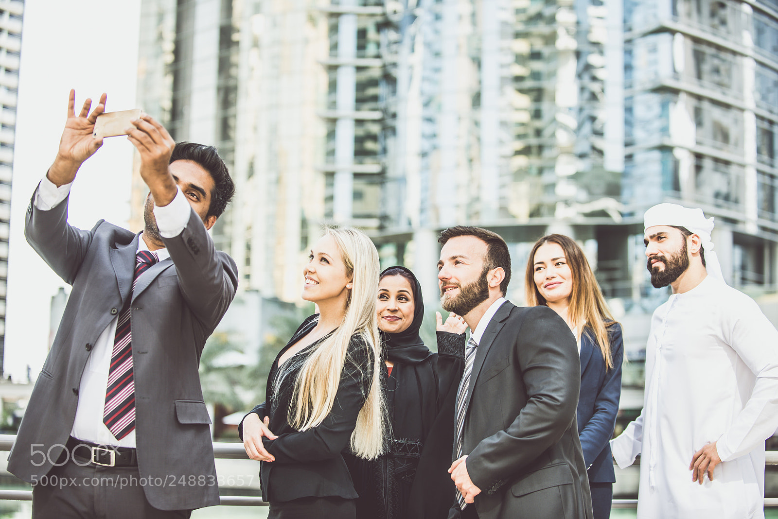 Nikon D610 sample photo. Arabic and western business photography