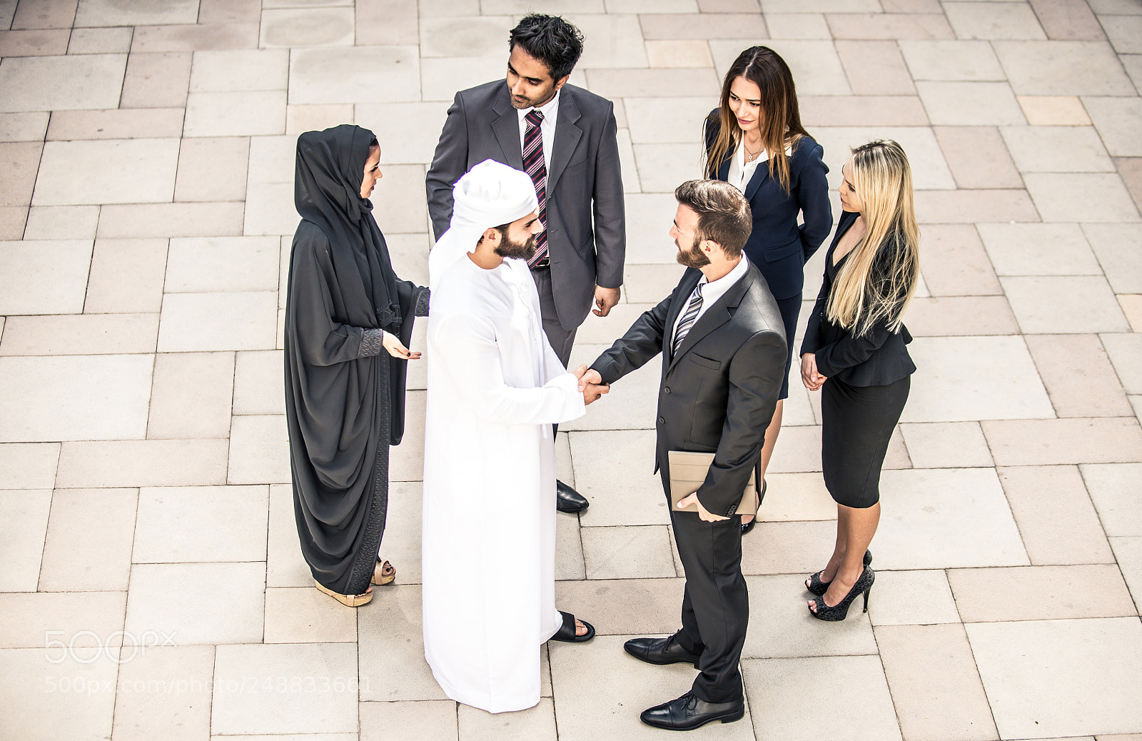 Nikon D610 sample photo. Arabic and western business photography