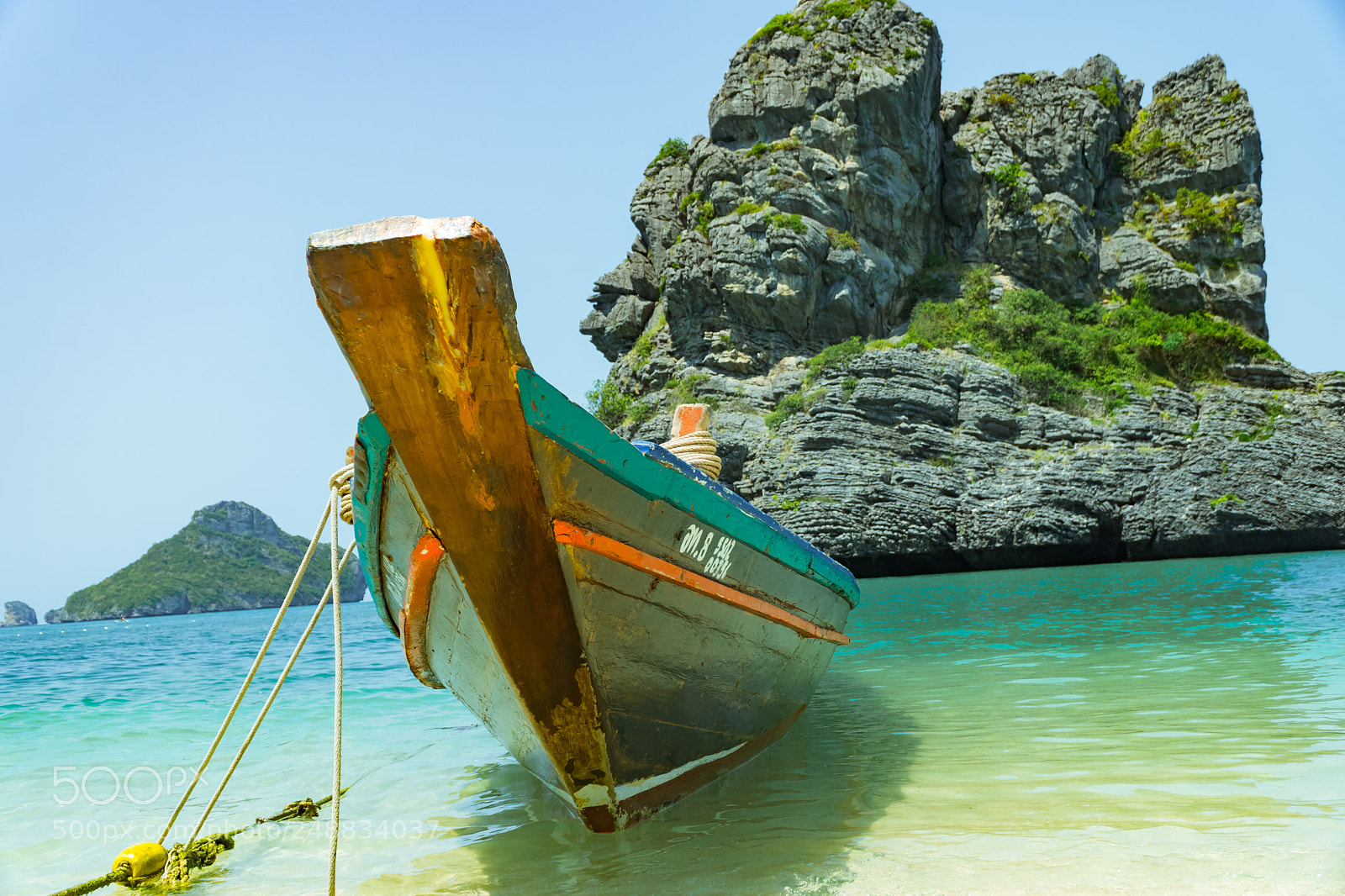 Sony a6500 sample photo. The thailand boat photography