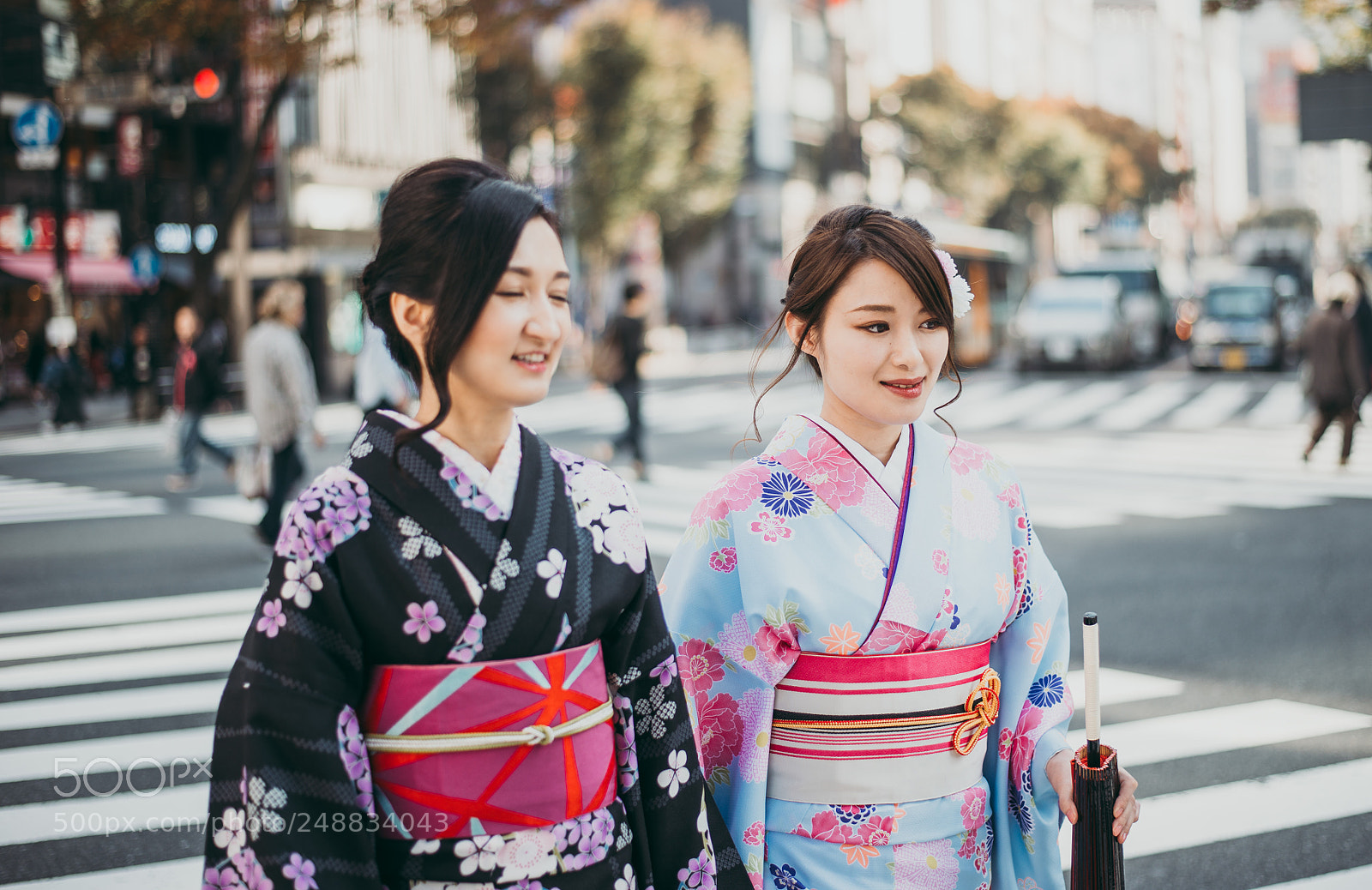 Nikon D610 sample photo. Two japanese girls wearing photography