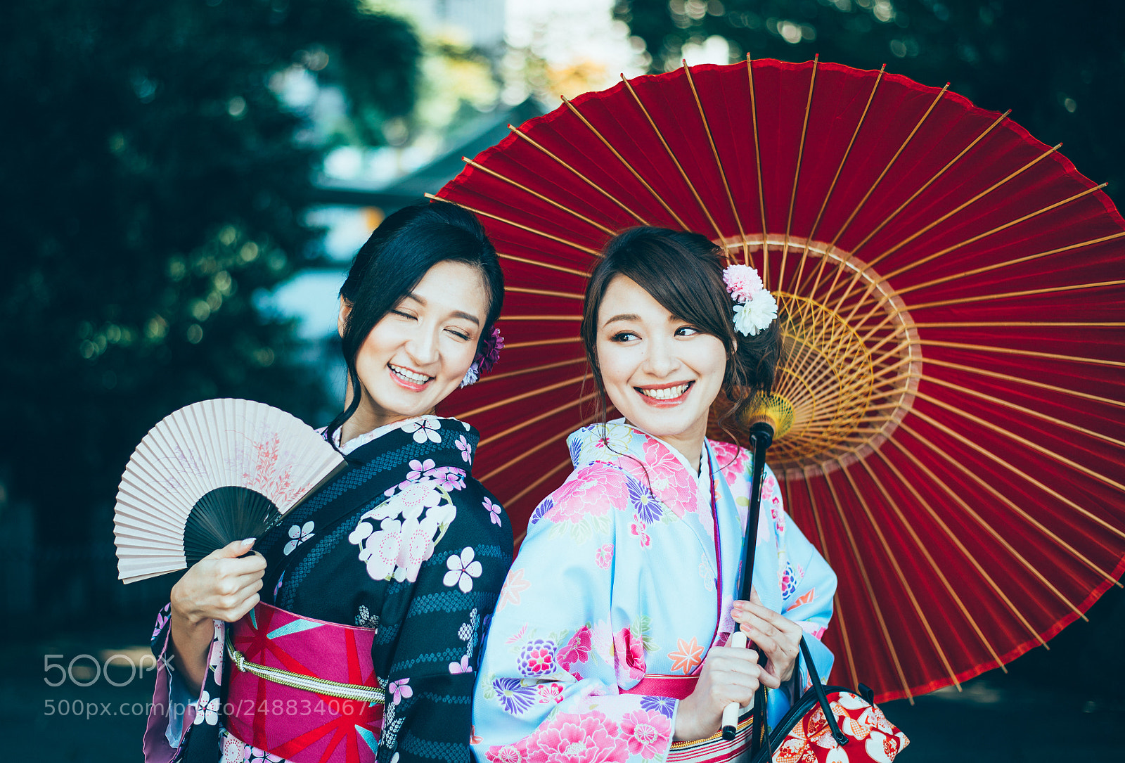 Nikon D610 sample photo. Two japanese girls wearing photography