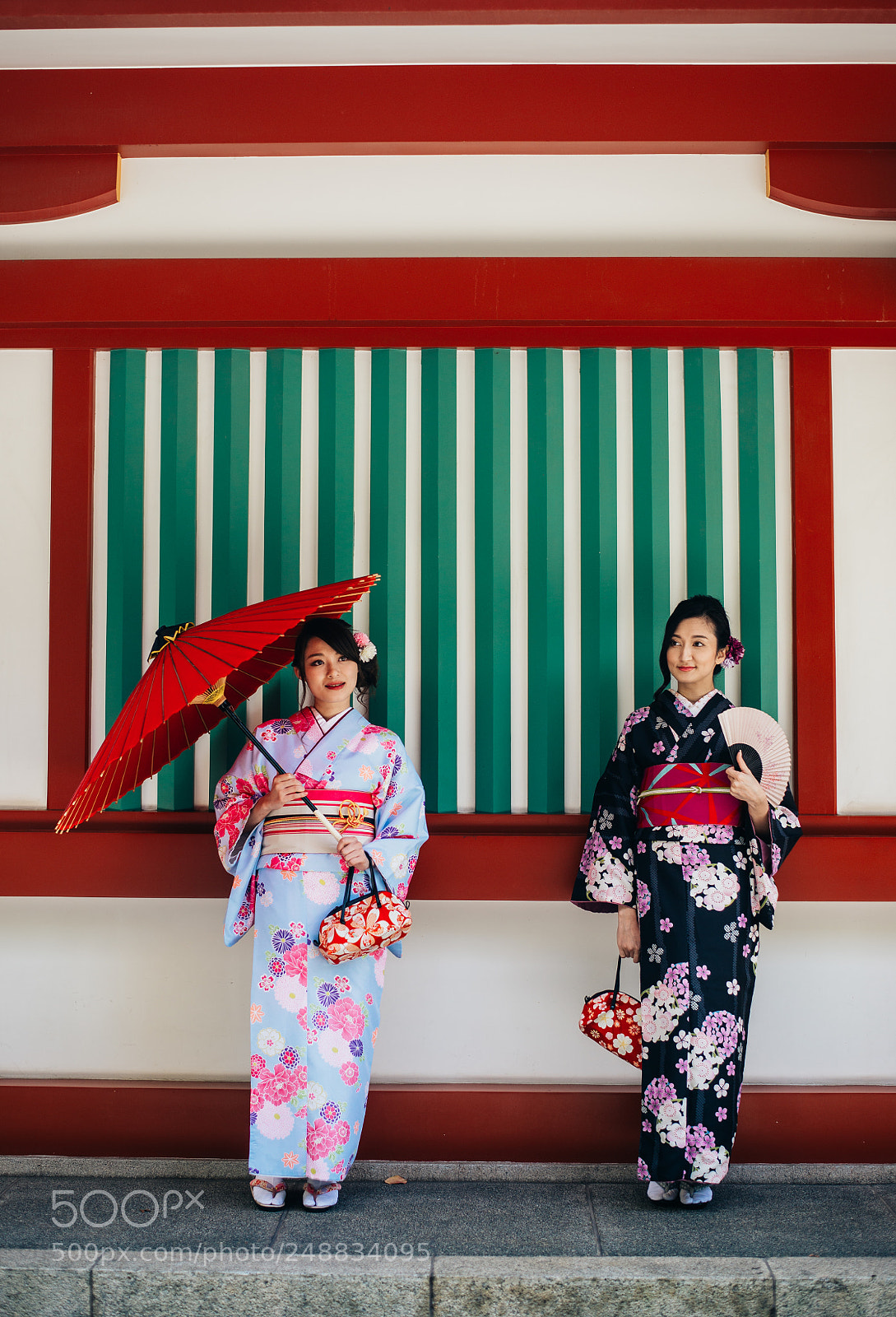 Nikon D610 sample photo. Two japanese girls wearing photography