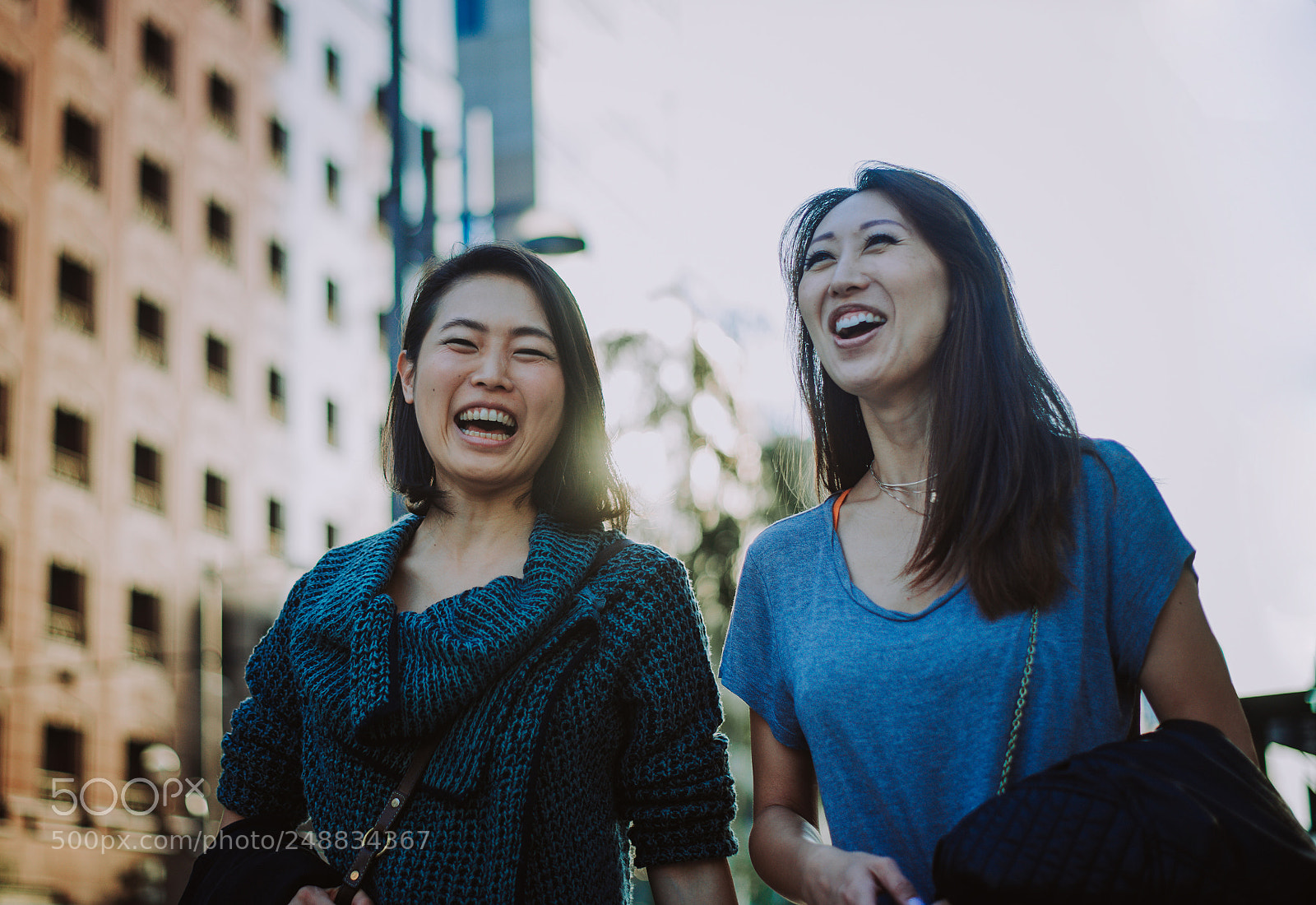 Nikon D610 sample photo. Two japanese women around photography