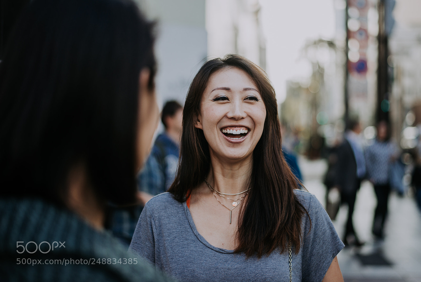 Nikon D610 sample photo. Two japanese women around photography
