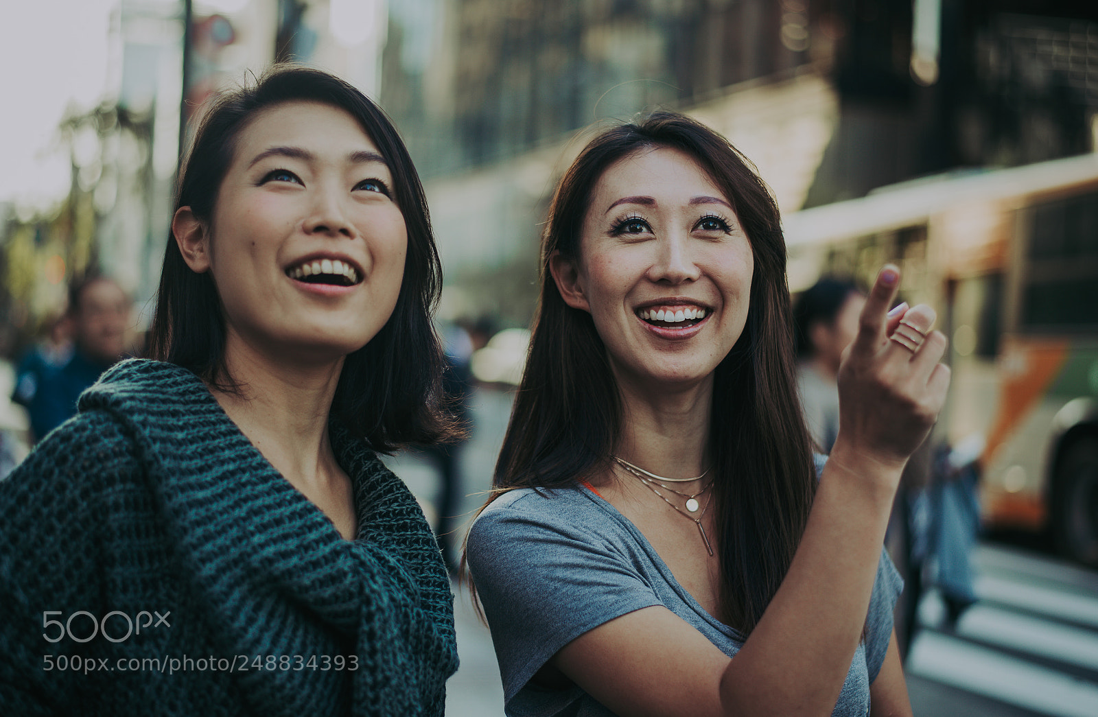 Nikon D610 sample photo. Two japanese women around photography