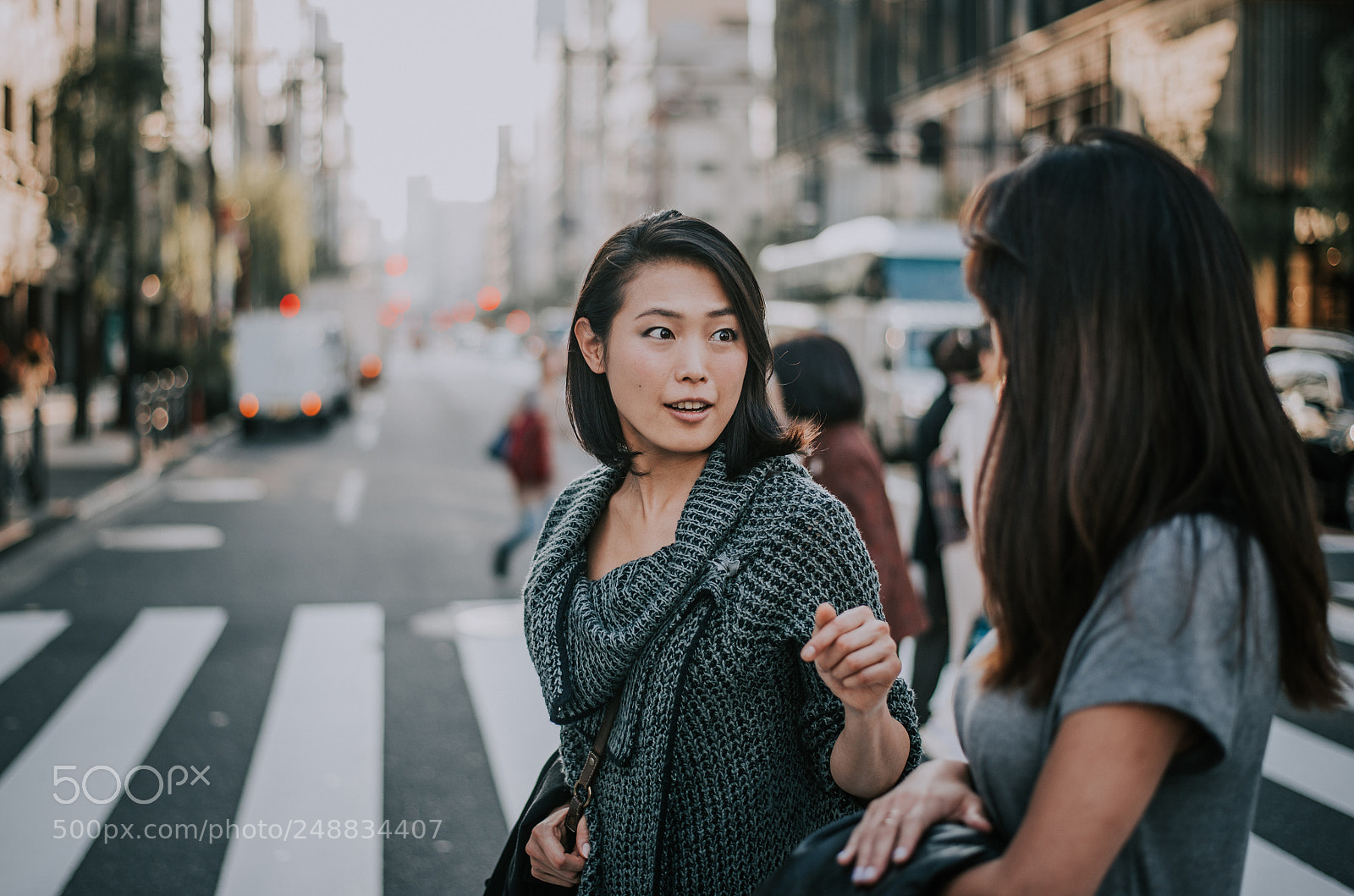 Nikon D610 sample photo. Two japanese women around photography