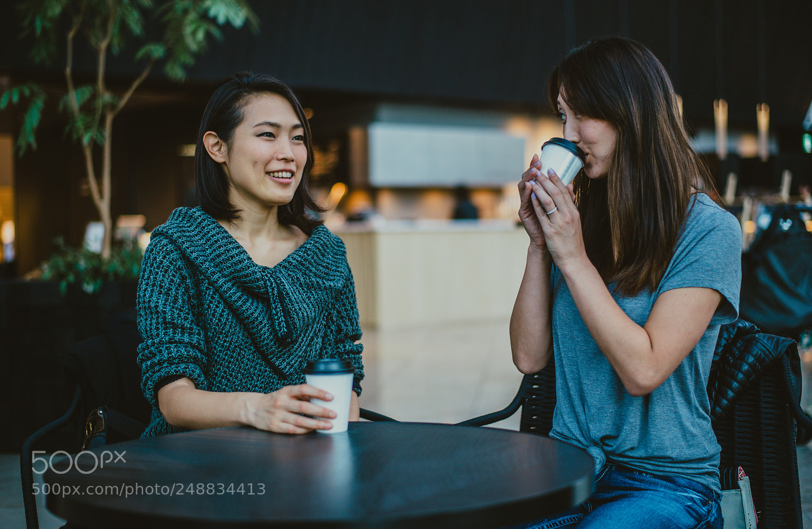 Nikon D610 sample photo. Two japanese women around photography