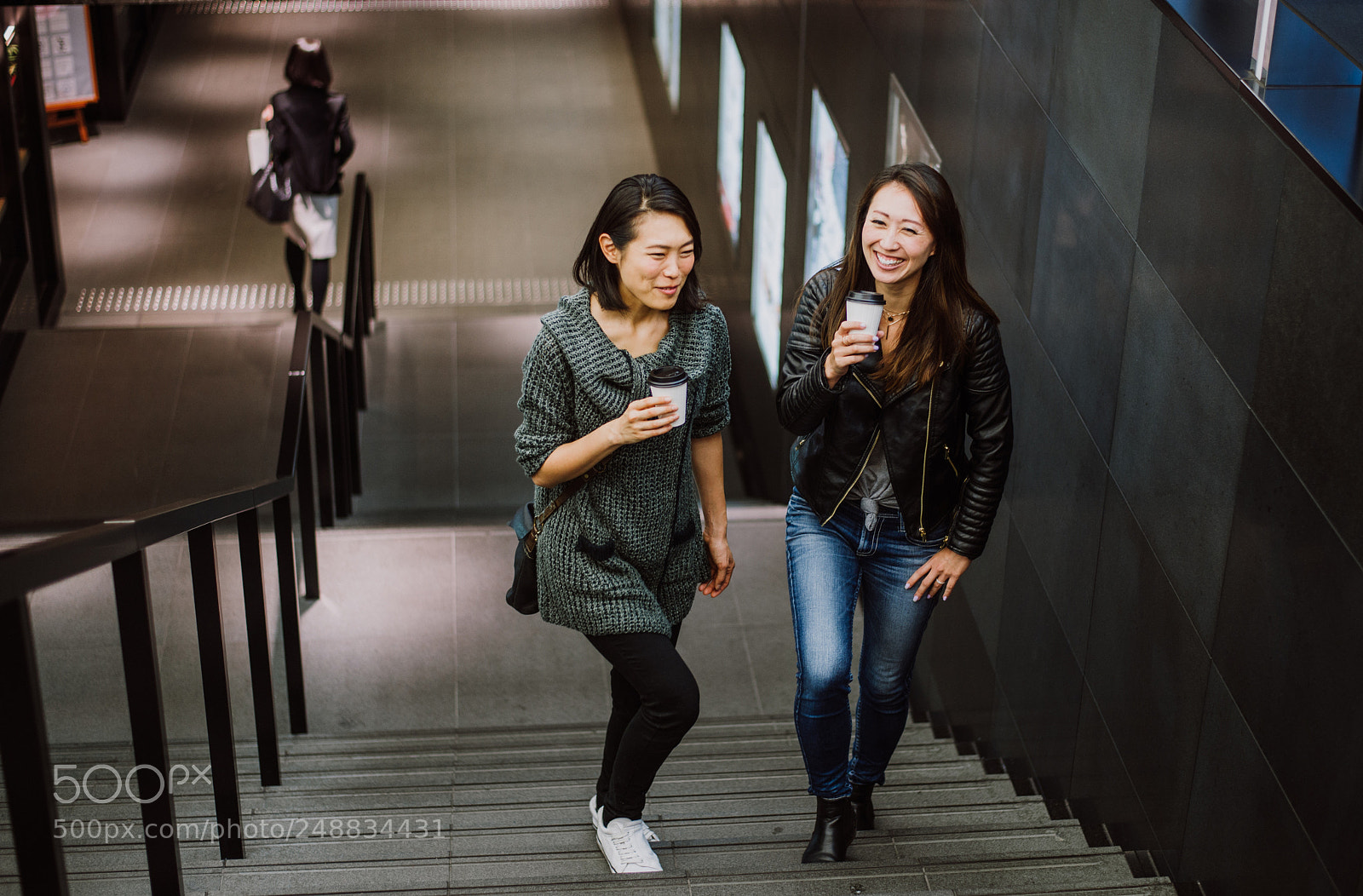 Nikon D610 sample photo. Two japanese women around photography