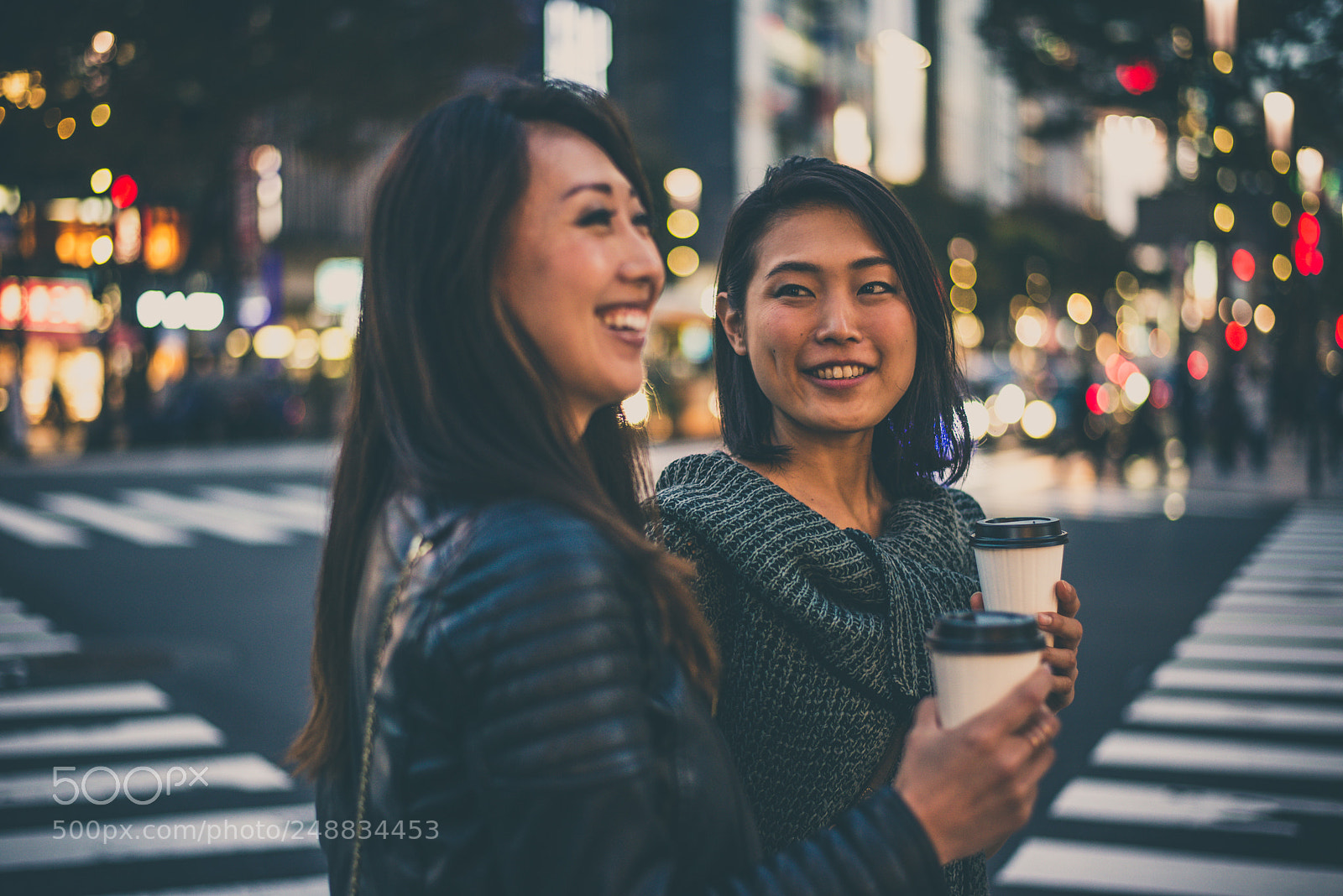 Nikon D610 sample photo. Two japanese women around photography