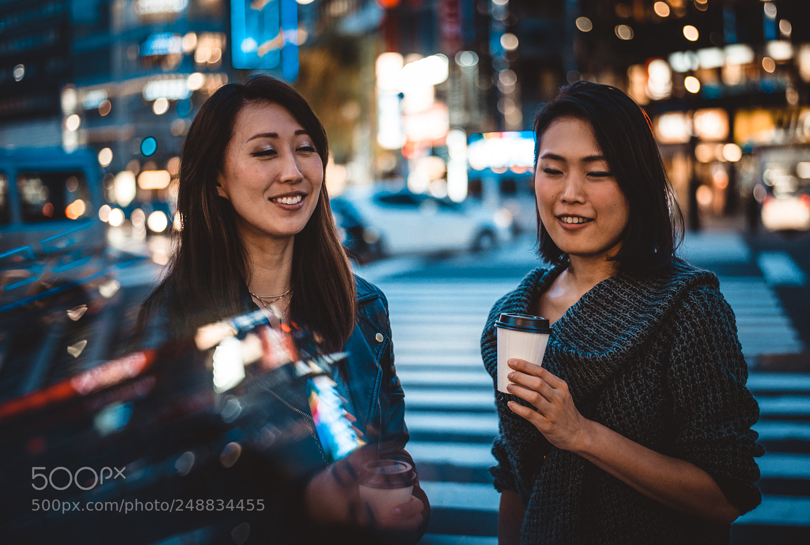Nikon D610 sample photo. Two japanese women around photography