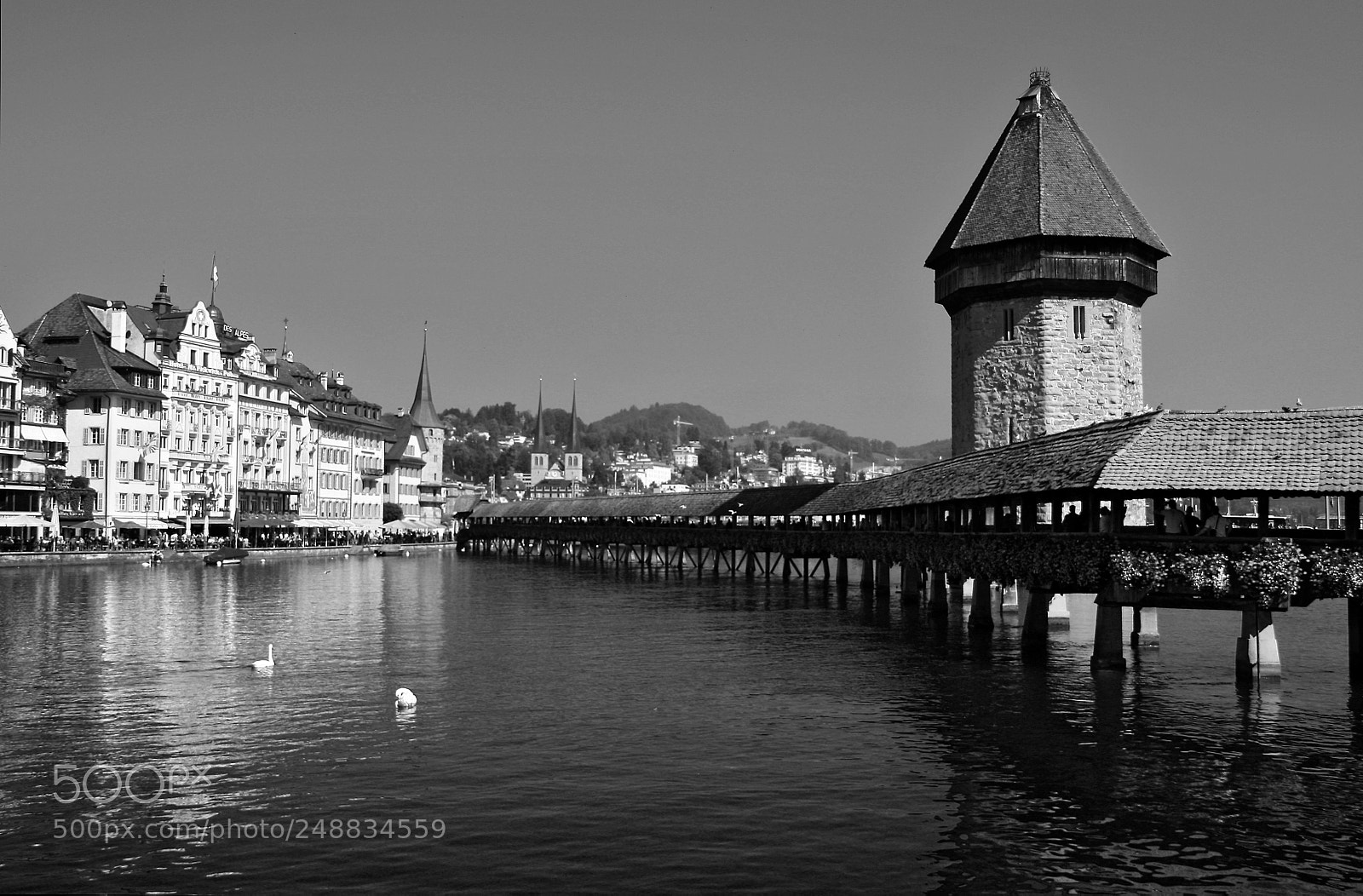 Canon EOS 450D (EOS Rebel XSi / EOS Kiss X2) sample photo. Kapellbrücke, luzern photography