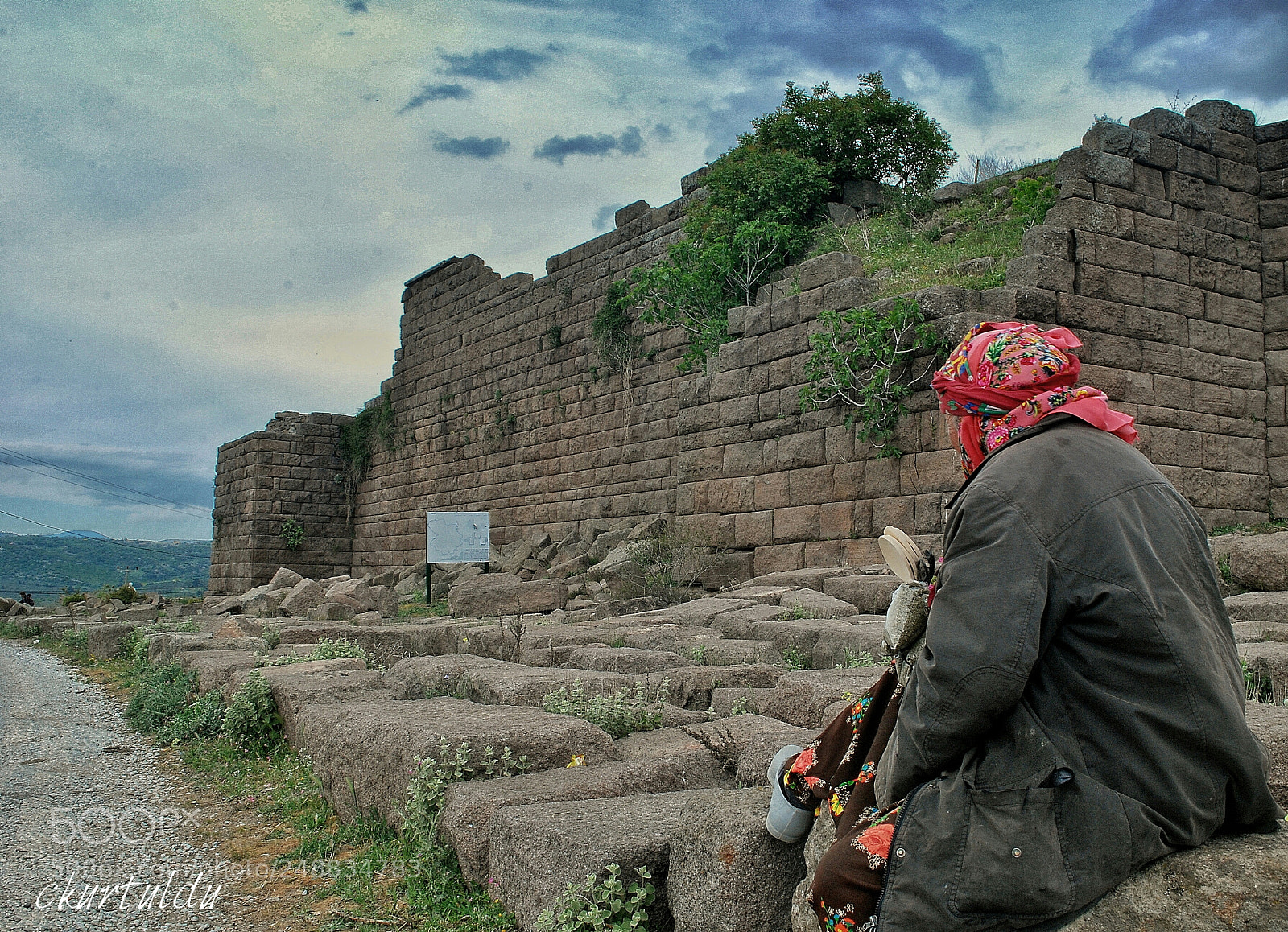 Nikon D60 sample photo. Worker lady photography