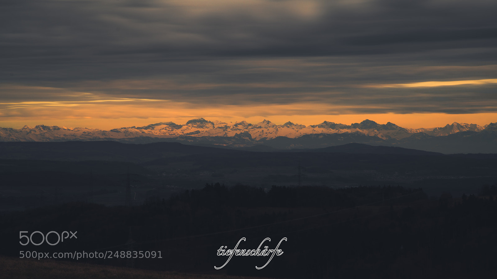 Sony a7R II sample photo. View to the alps photography